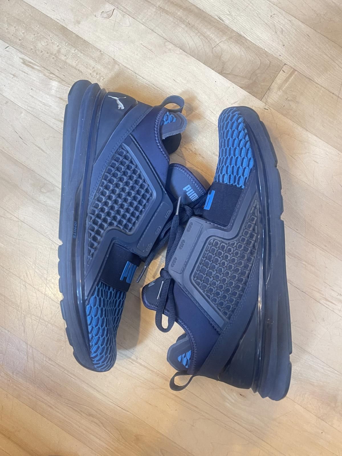 Puma Puma "Ignite Evoknit" Sneaker 11 US Mens Running Navy Blue Size US 11 / EU 44 - 2 Thumbnail