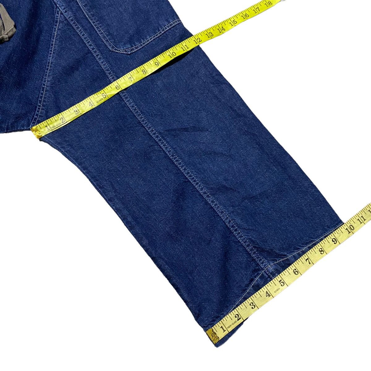 TIGRE BROCANTE BROCANTE Denim Cropped Pants Drawstring Size US 32 / EU 48 - 19 Thumbnail