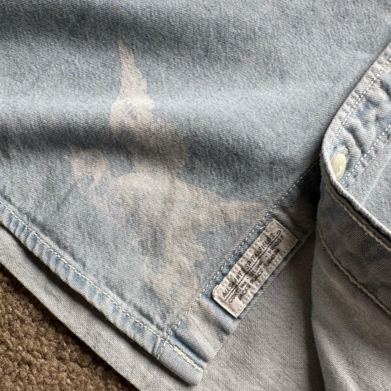 Allsaints Flight Ls Shirt Allsaints Denim Size US S / EU 44-46 / 1 - 6 Thumbnail