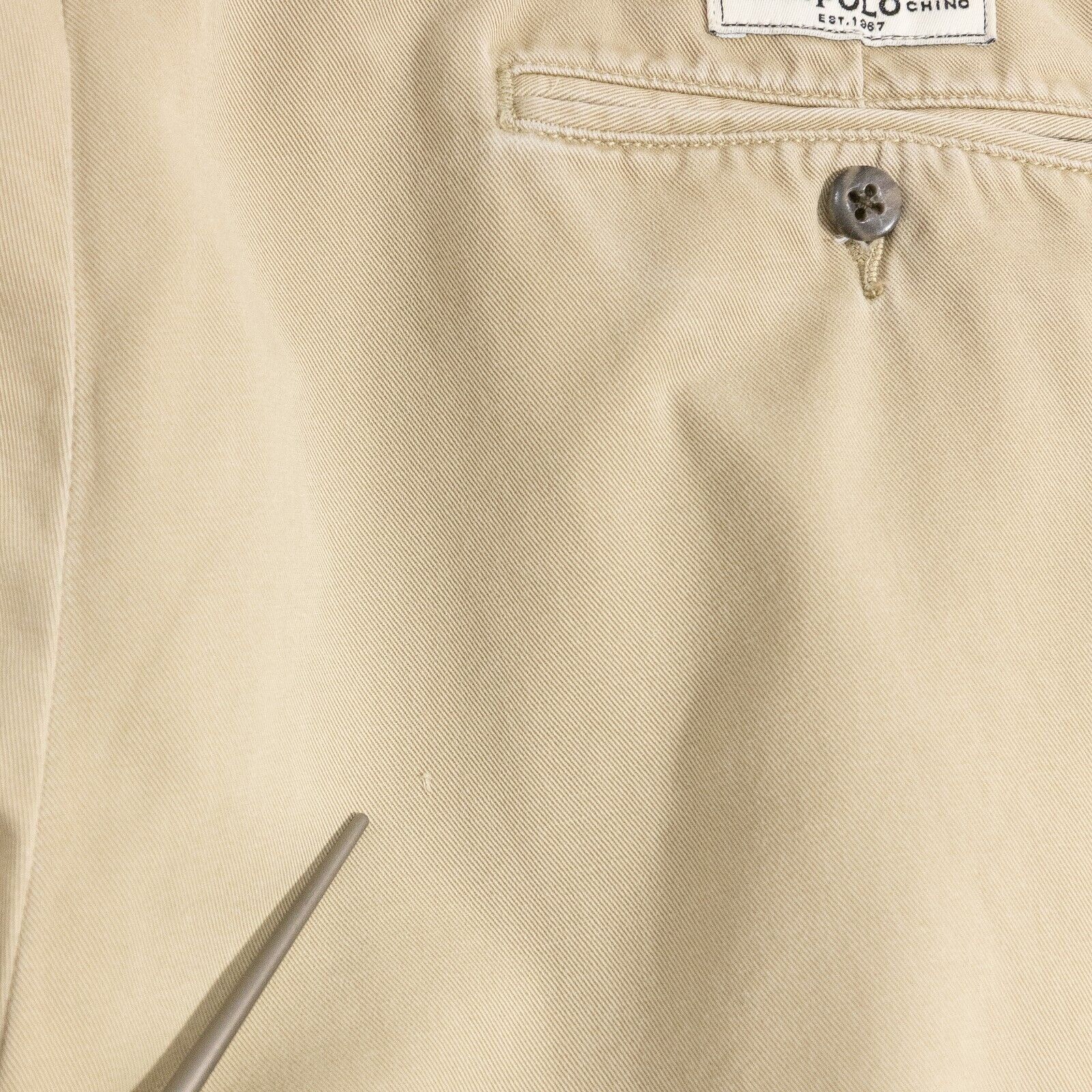 Polo Ralph Lauren × Vintage Vintage 90s Polo Ralph Lauren Chino Pants 36x30 - Distressed Size US 36 / EU 52 - 6 Thumbnail