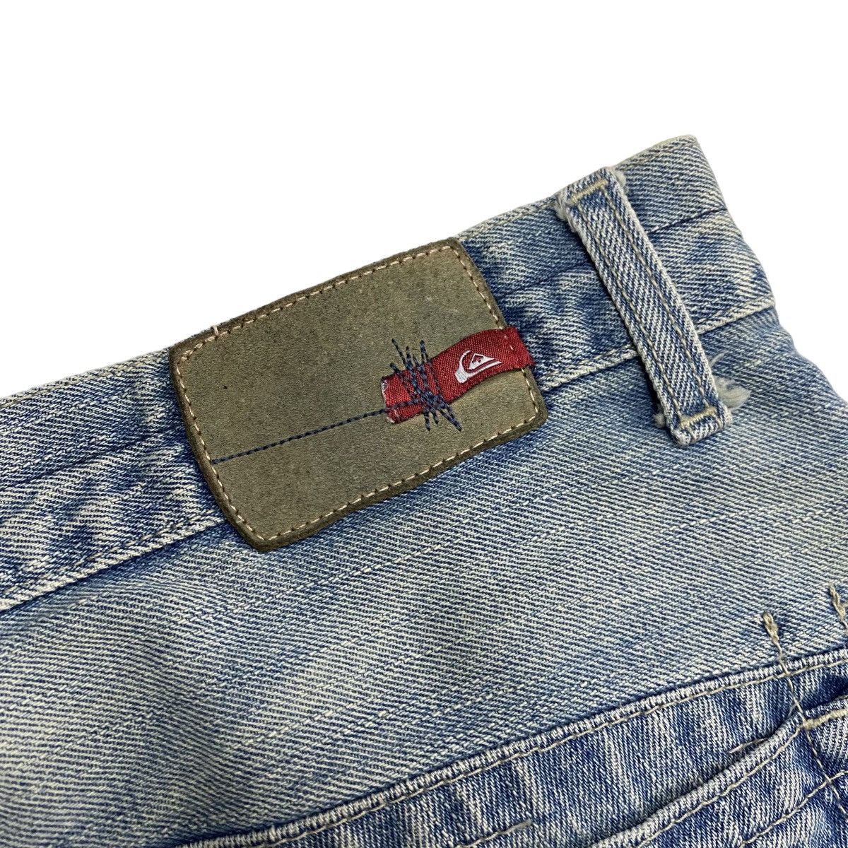 Quiksilver VINTAGE Y2K QUIKSILVER BAGGY DENIM PANT Size US 36 / EU 52 - 9 Thumbnail