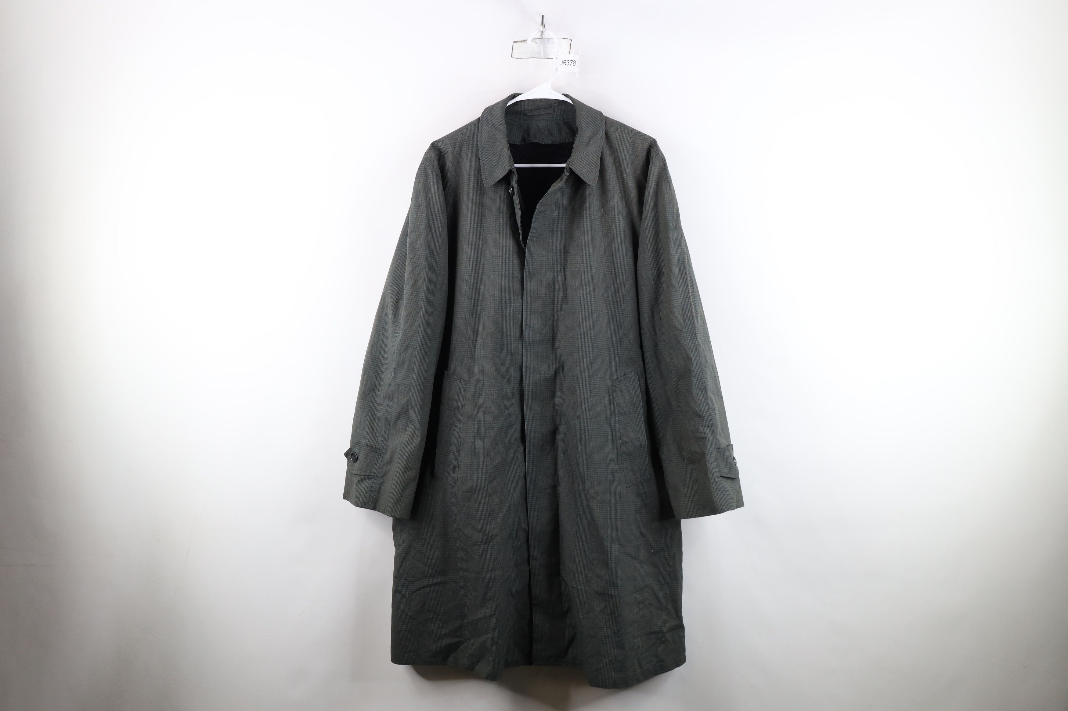 Vintage Vintage 50s 60s Streetwear Lined Trench Coat Rain Jacket USA Size US XXL / EU 58 / 5 - 1 Thumbnail