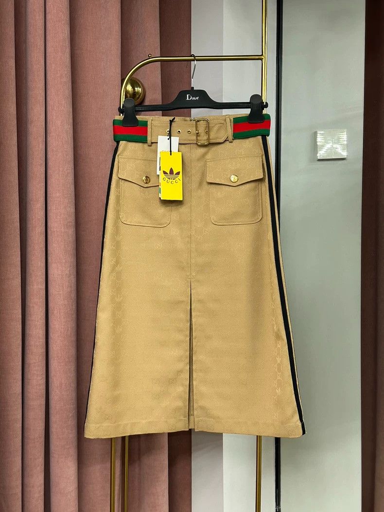 Gucci Gucci collaborative double G print skirt - dmc Size US 30 / EU 46 - 1 Thumbnail