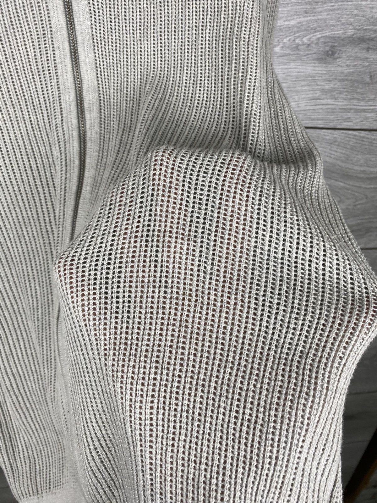 Allsaints Vintage Knited Allsaints Avant Garde Zip Sweatshirt Size US S / EU 44-46 / 1 - 7 Thumbnail