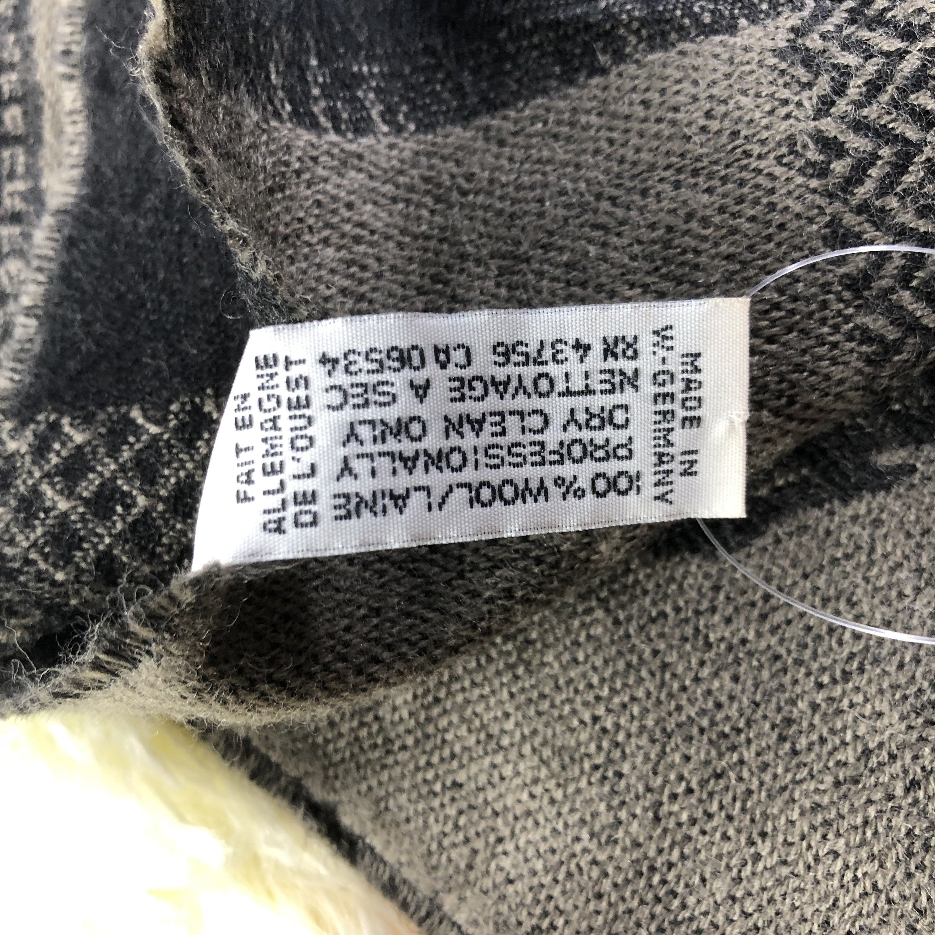 Vintage × Yves Saint Laurent Yves Saint Laurent Scarf / Muffler / Neckwear - KM401 Size ONE SIZE - 9 Thumbnail