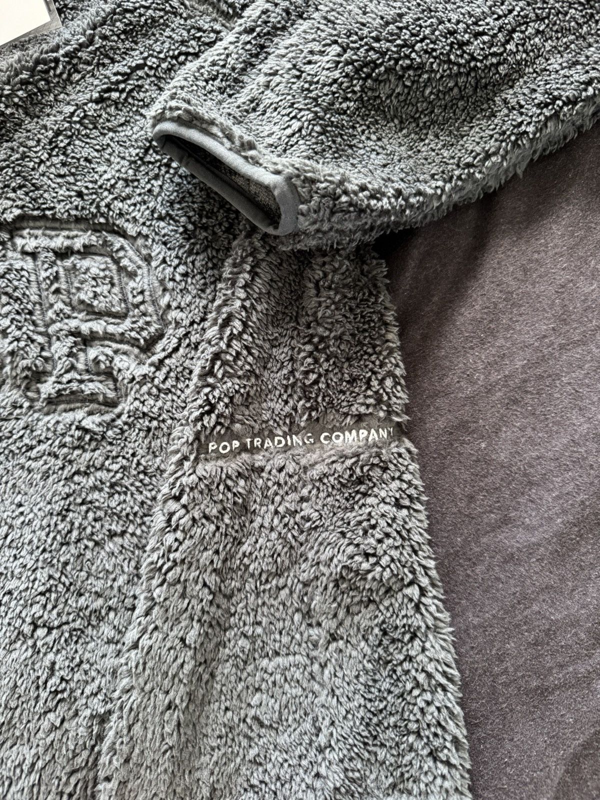 Pop Trading Company POP TRADING COMPANY ARCH LOGO HALF ZIP FLEECE Size US S / EU 44-46 / 1 - 5 Thumbnail