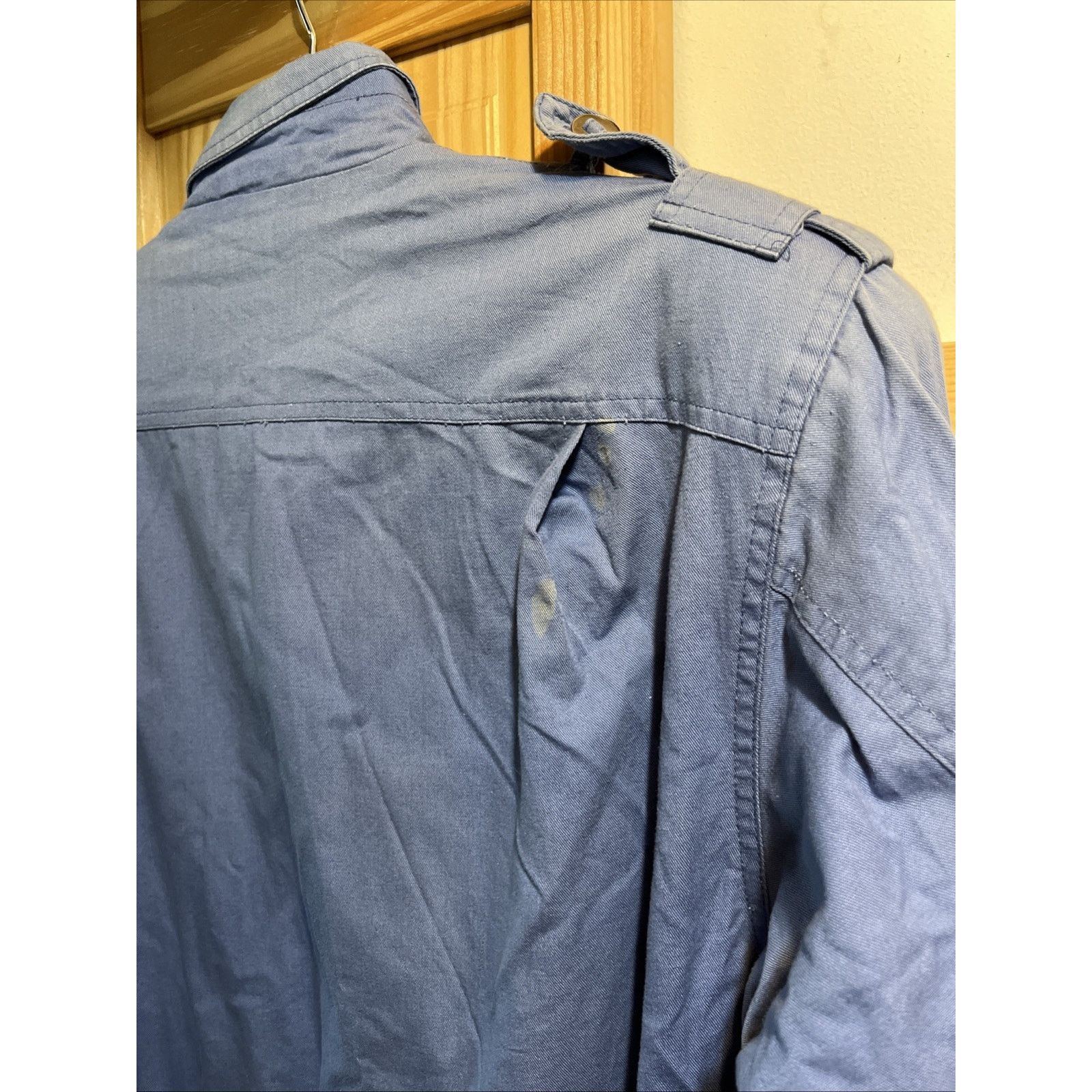 Nordstrom Nordstrom Women’s M Jacket Point Of View Blue Safari Canvas Size M / US 6-8 / IT 42-44 - 10 Thumbnail