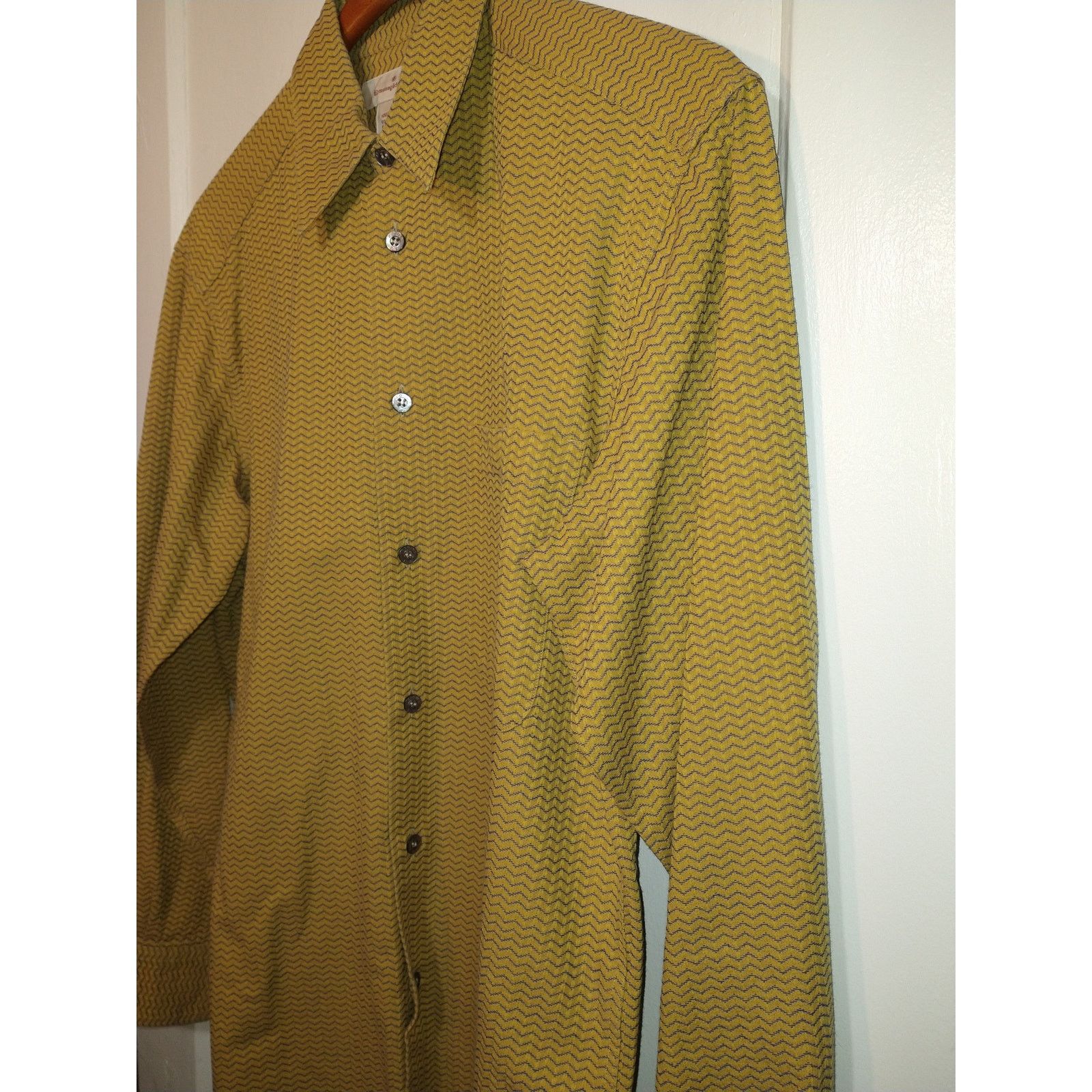 Ermenegildo Zegna Vintage Men's Zenga Oversize dress Shirt Sz S Size US S / EU 44-46 / 1 - 13 Thumbnail
