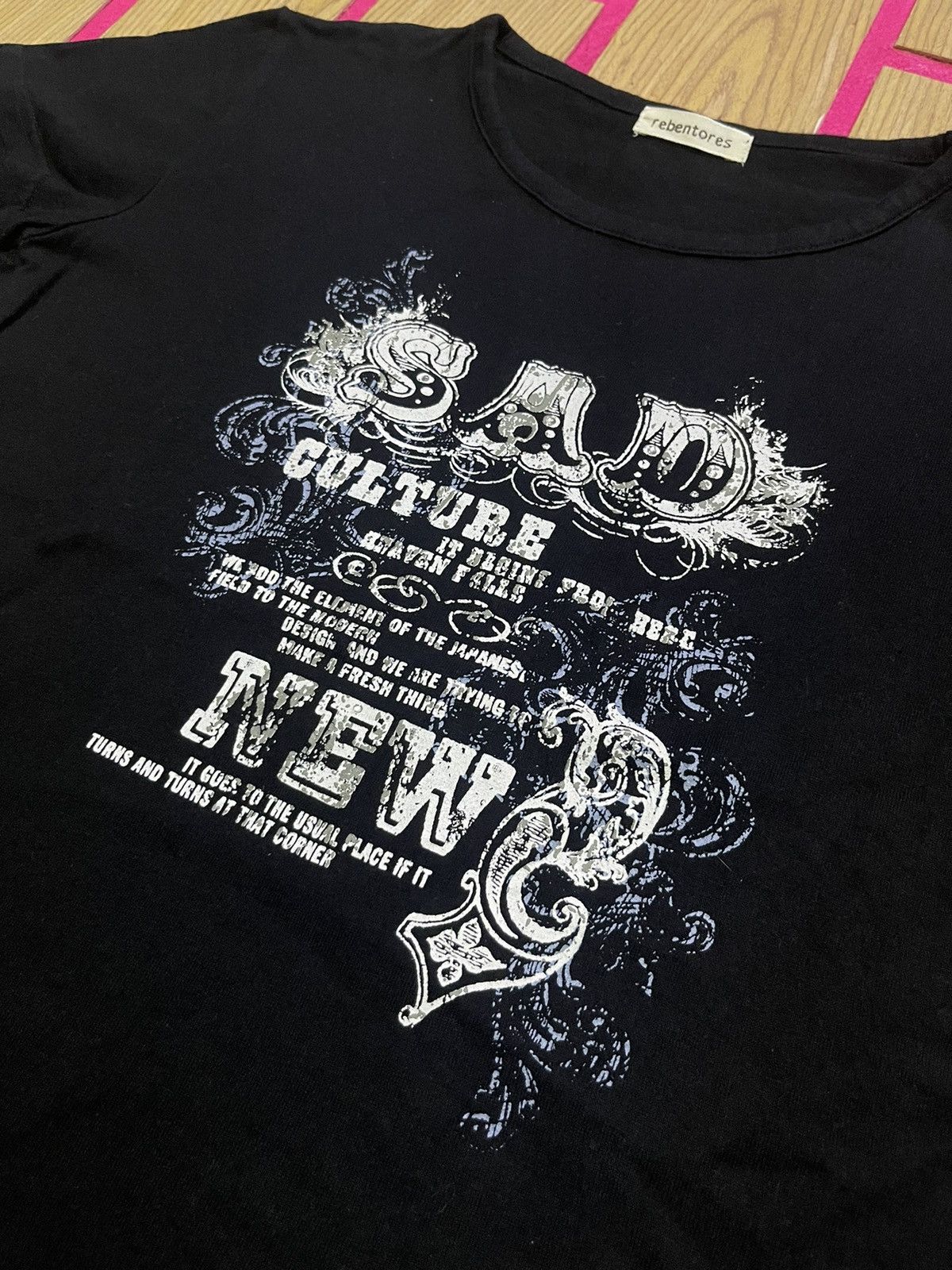 If Six Was Nine Y2K REBENTORES short sleeve tshirt ifsix style Size M / US 6-8 / IT 42-44 - 3 Thumbnail