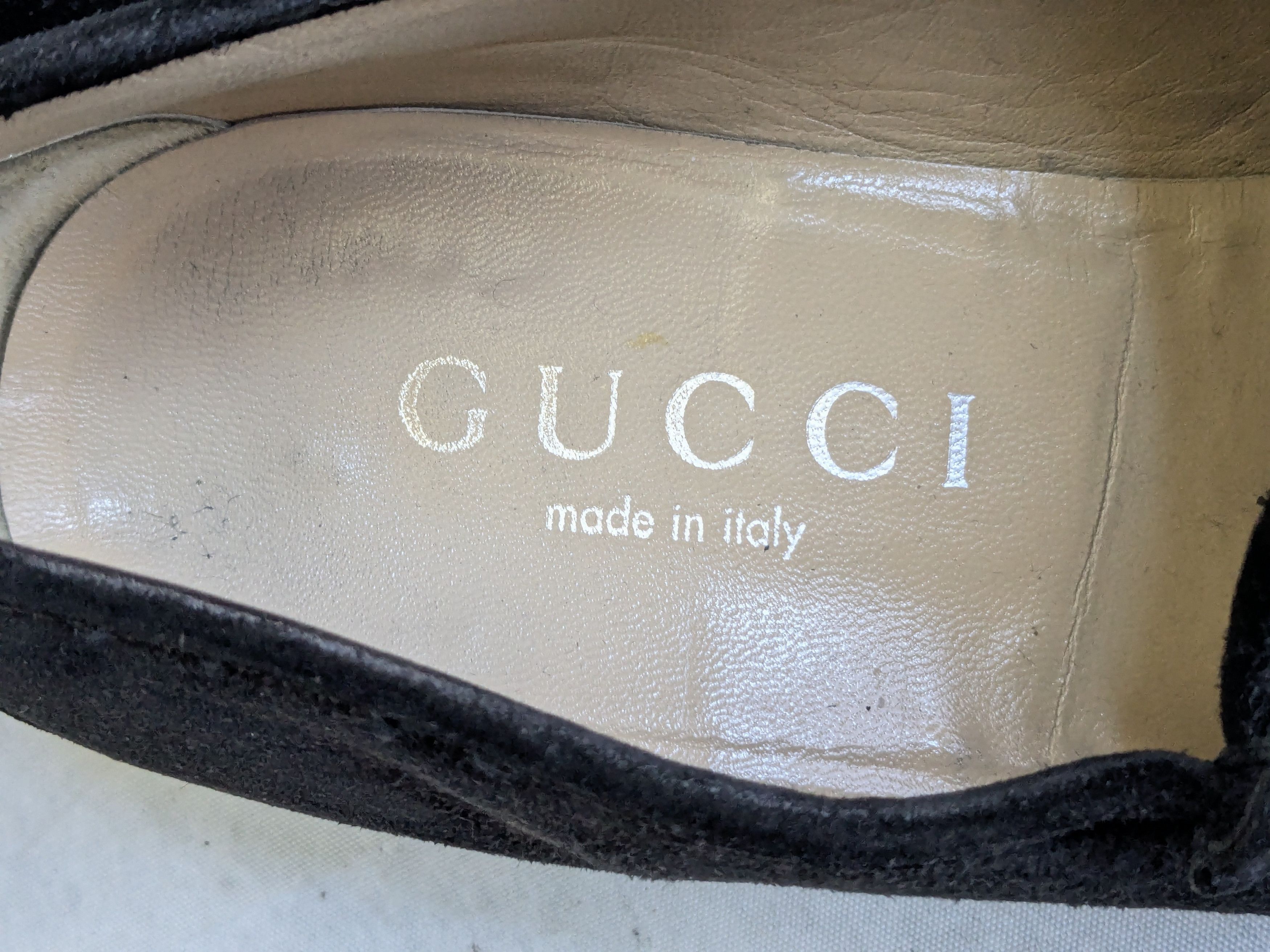 Gucci Gucci Horsebit Loafers Black Suede 9 D Suede Leather Slip On Size US 9 / EU 42 - 5 Thumbnail