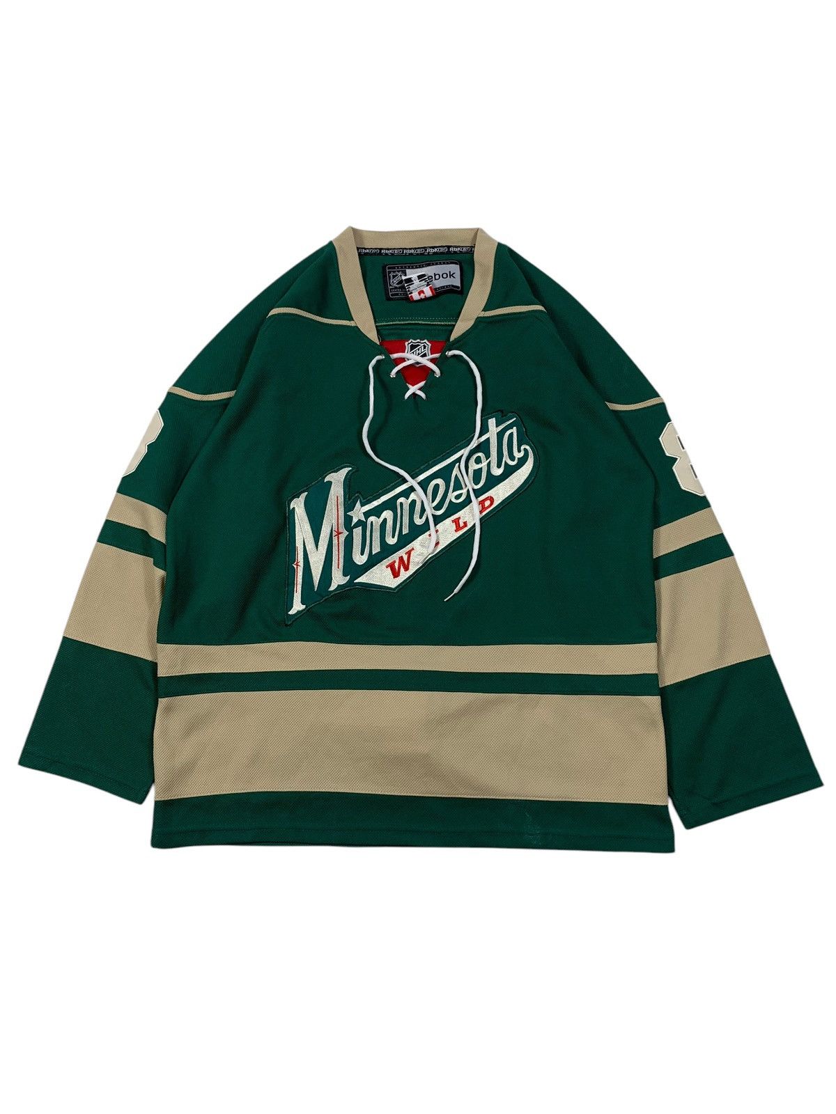 Minnesota Wild Green Reebok EDGE Authentic Alternate Jersey