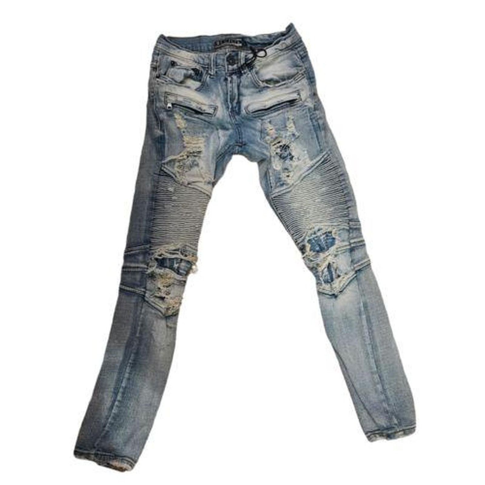Other Decibel distress moto jeans Size US 28 / EU 44 - 1 Thumbnail