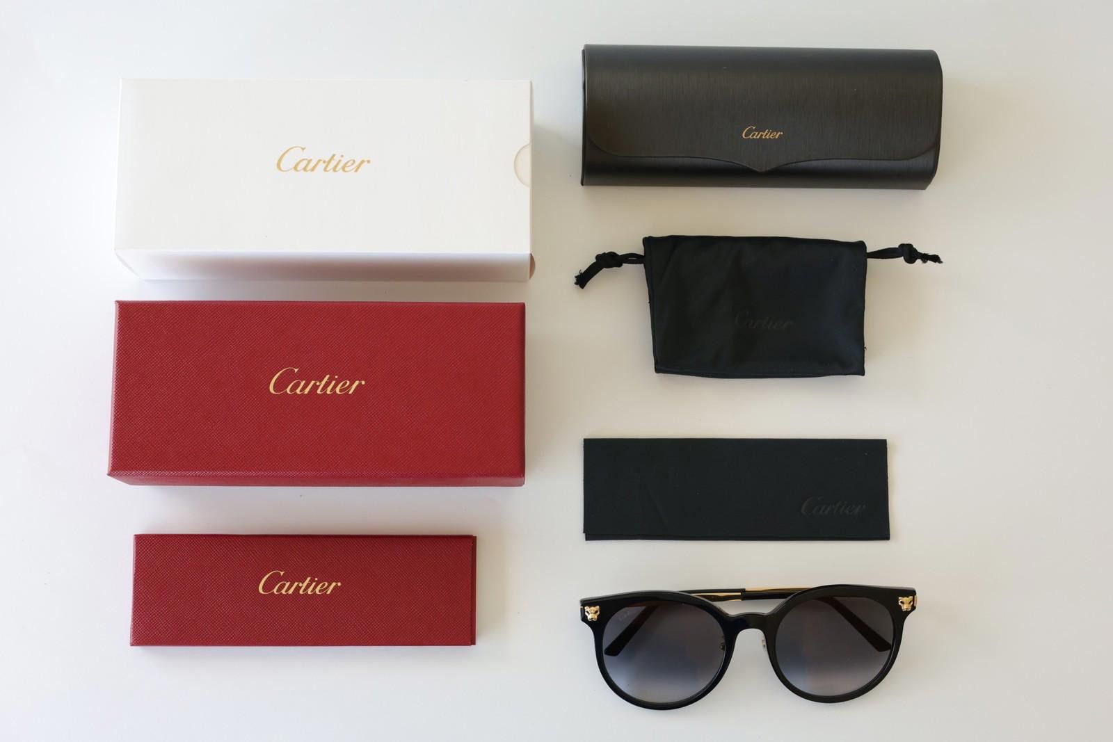 Cartier New Cartier eyewear optical sunglasses CT0245SK 001 black Size ONE SIZE - 2 Thumbnail