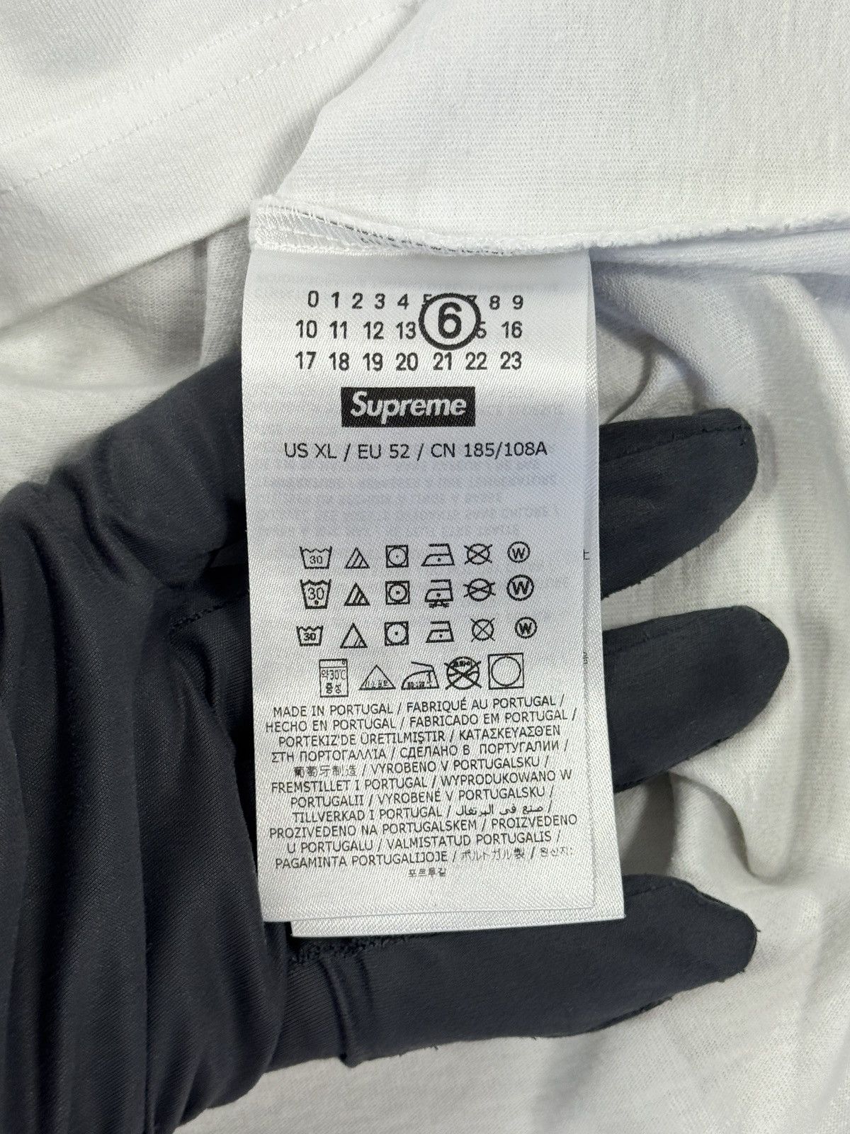 Maison Margiela × Supreme BOX LOGO T-SHIRT Size US XL / EU 56 / 4 - 9 Thumbnail