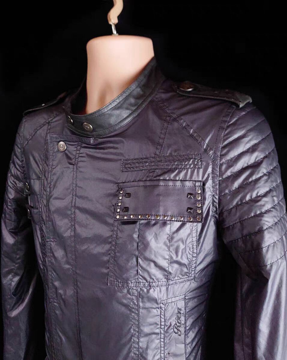 Roen Roen Mainline Deerskin Panel Biker Jacket K11 Size US S / EU 44-46 / 1 - 4 Thumbnail