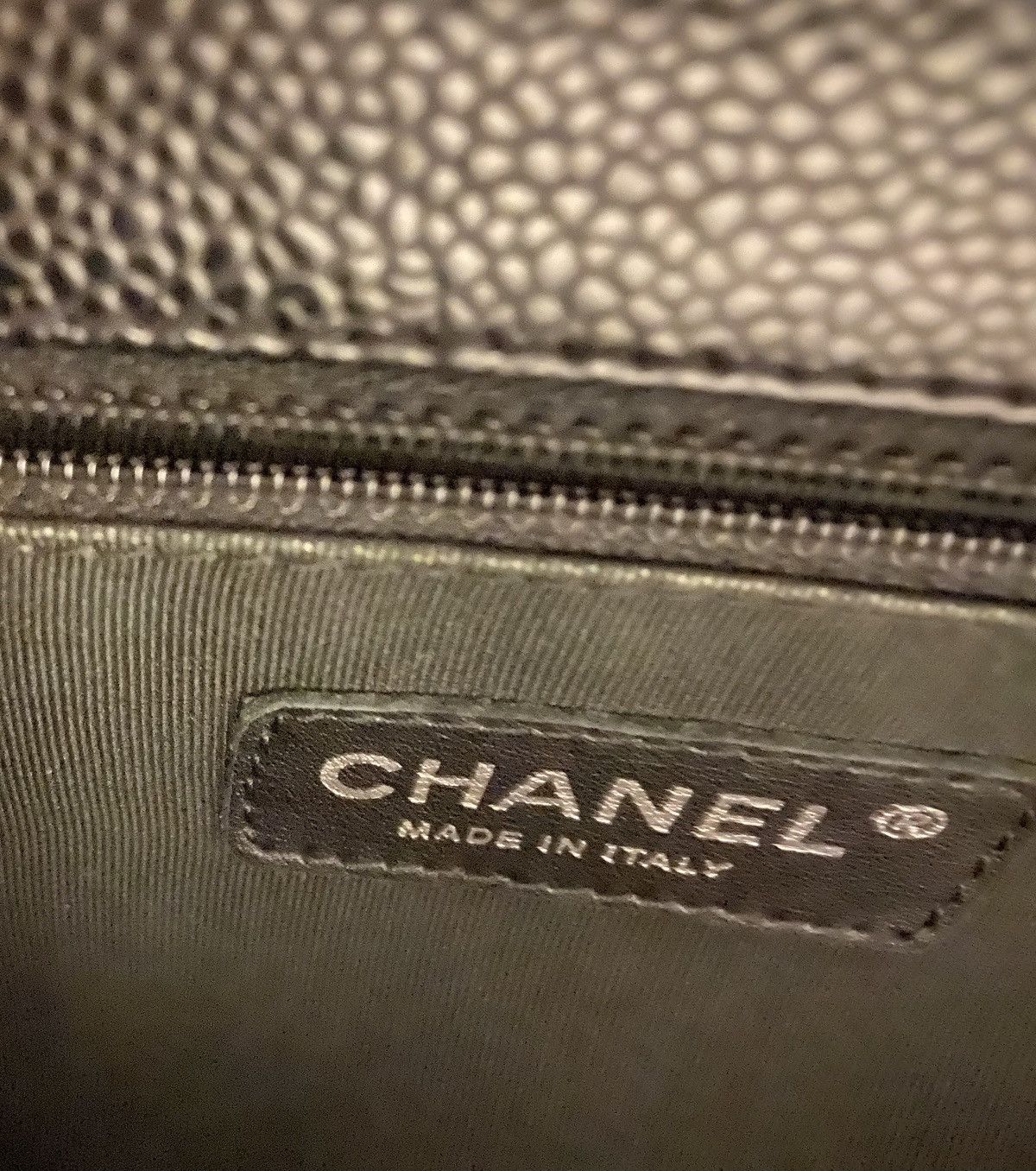 Chanel Black Cavier Quilted Chanel Tote Size ONE SIZE - 10 Thumbnail