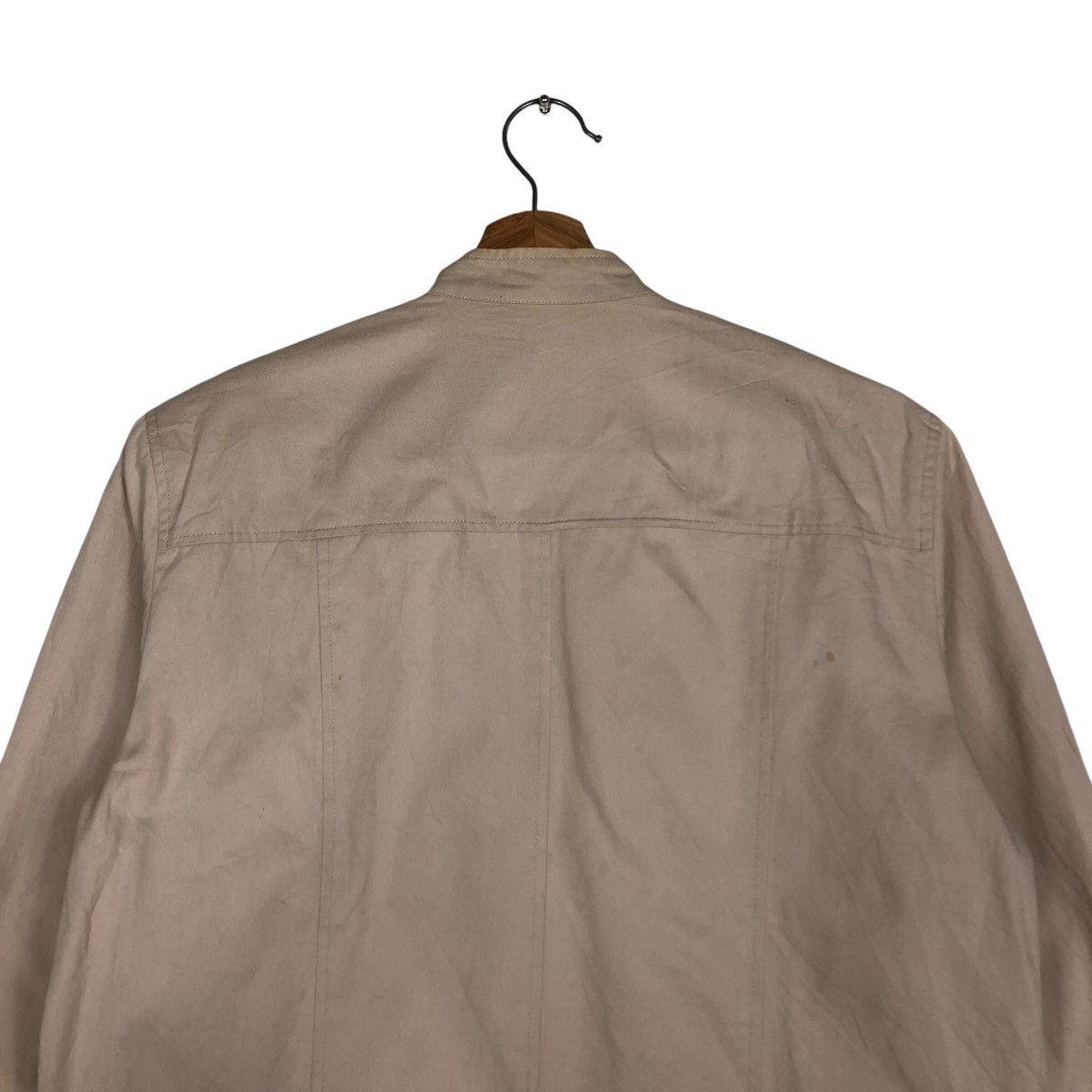 agnes b. 📌Cropped Biker Jacket Agnes B. Double Layer Breast Rare Size M / US 6-8 / IT 42-44 - 10 Thumbnail