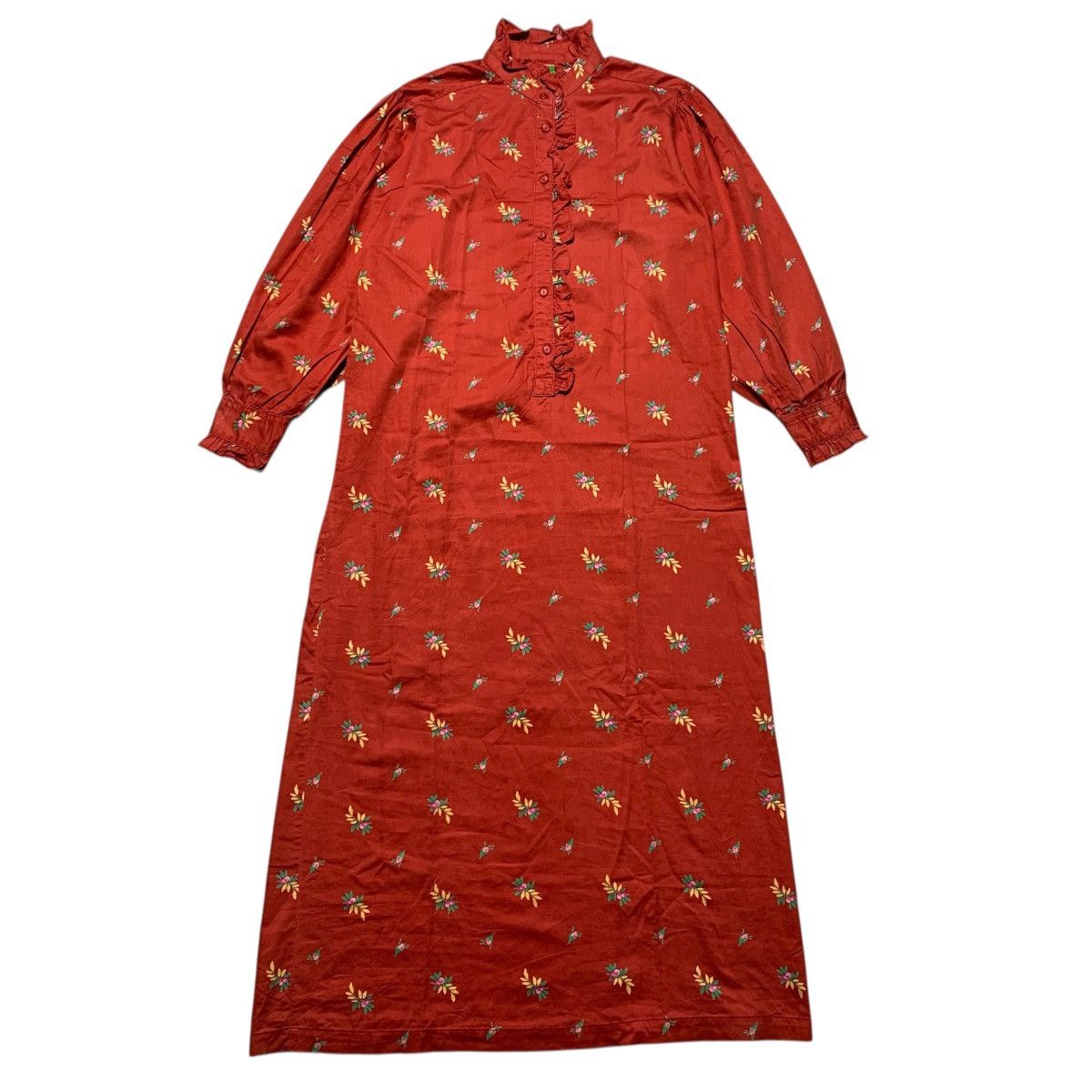 Kenzo Kenzo Paris Floral Dress High Neck Size M / US 6-8 / IT 42-44 - 2 Thumbnail