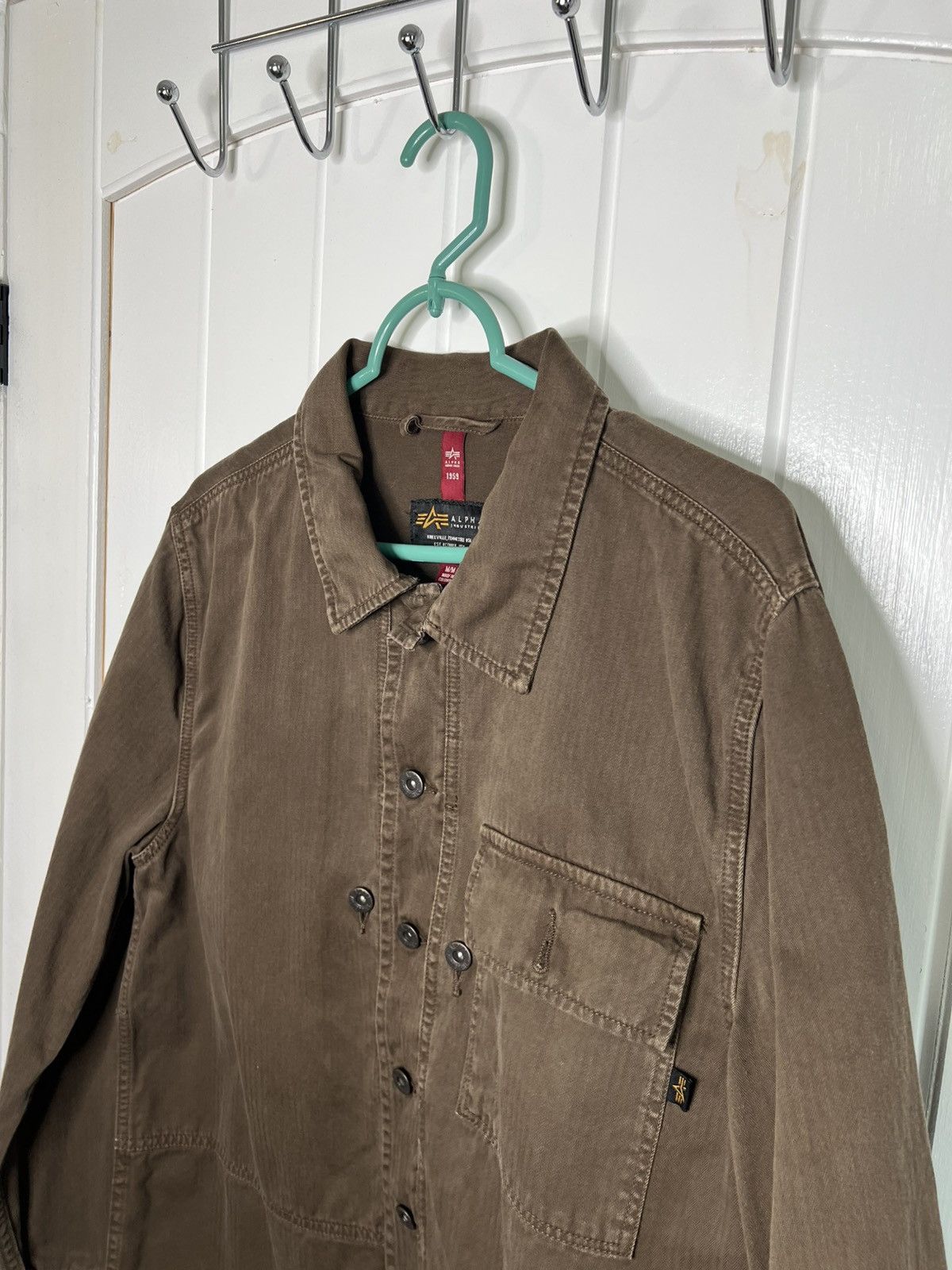 Alpha Industries ALPHA INDUSTRIES P44 Mod Shirt Jacket Size Medium Size US M / EU 48-50 / 2 - 4 Thumbnail
