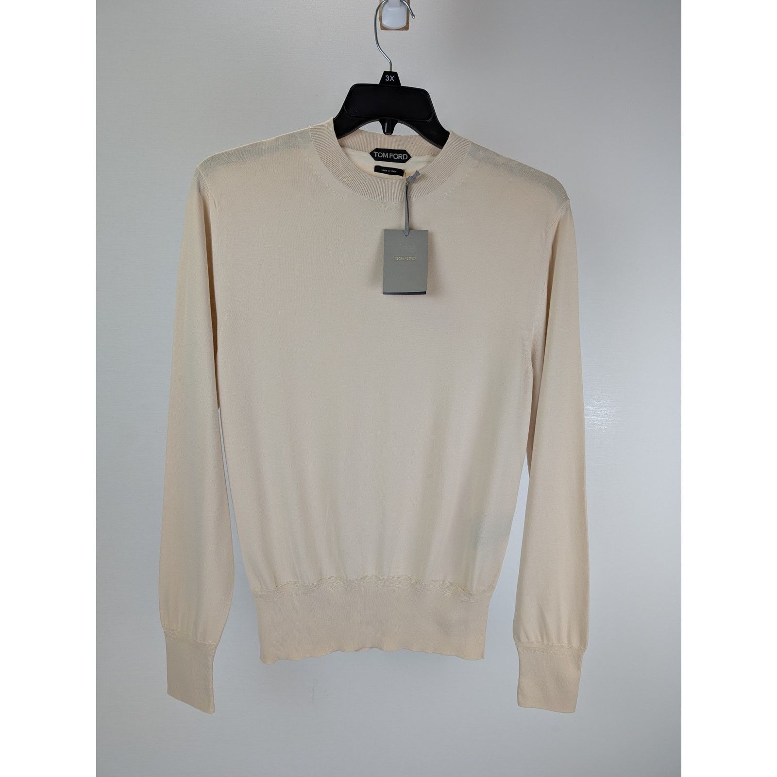 Tom Ford o1rshd1 Q:2 / Sweatshirt in Beige Size US M / EU 48-50 / 2 - 2 Thumbnail