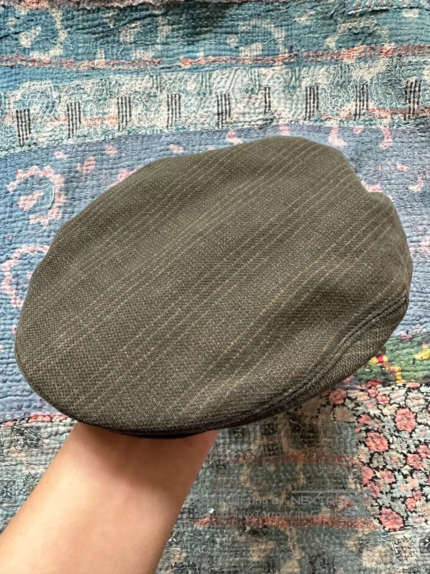 RRL Ralph Lauren rrl plaid baker cap beret newsboy cap. Size ONE SIZE - 1 Thumbnail