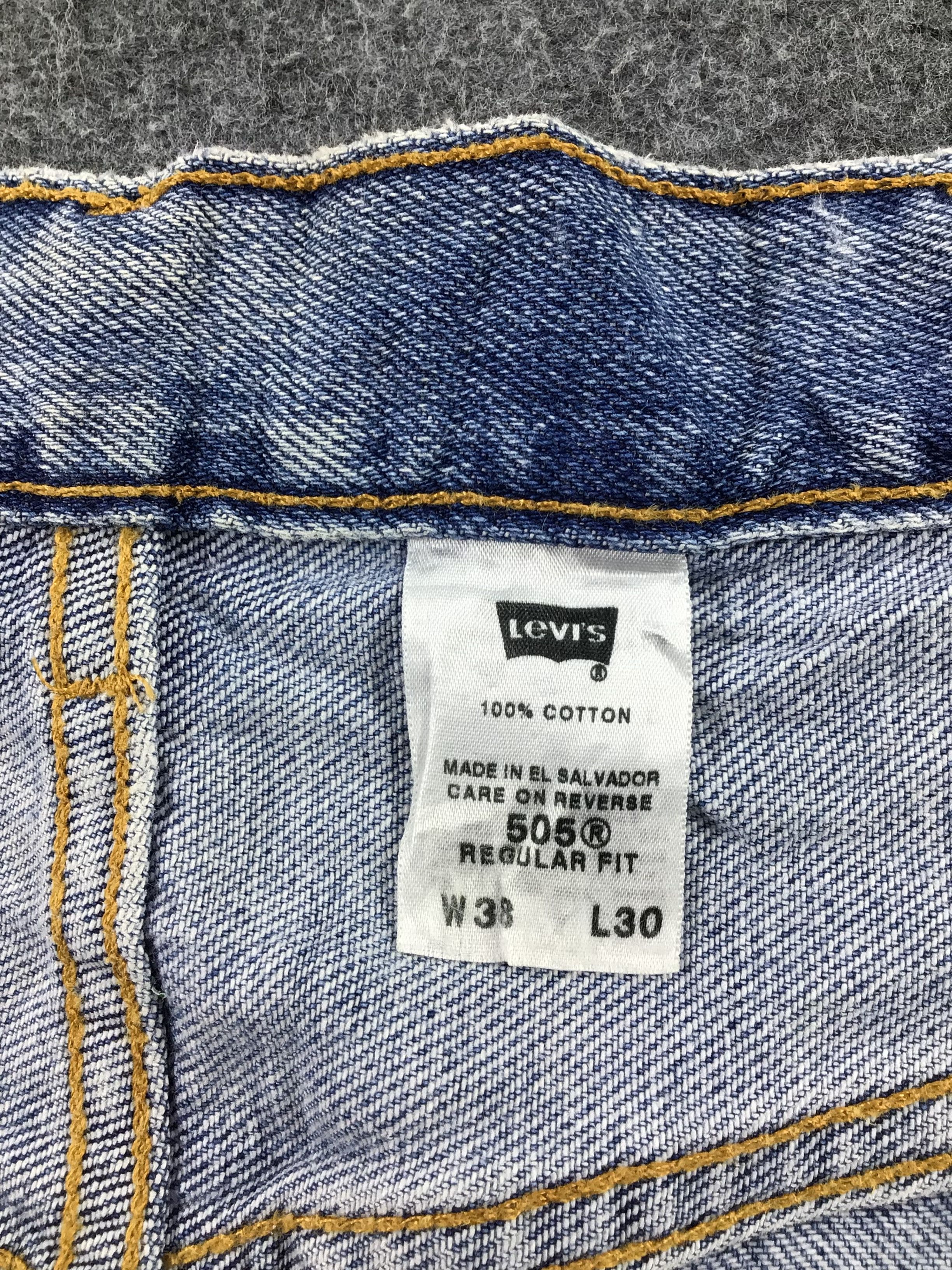 Levi's Vintage 505 Levis Jeans -J819 Size US 38 / EU 54 - 10 Thumbnail