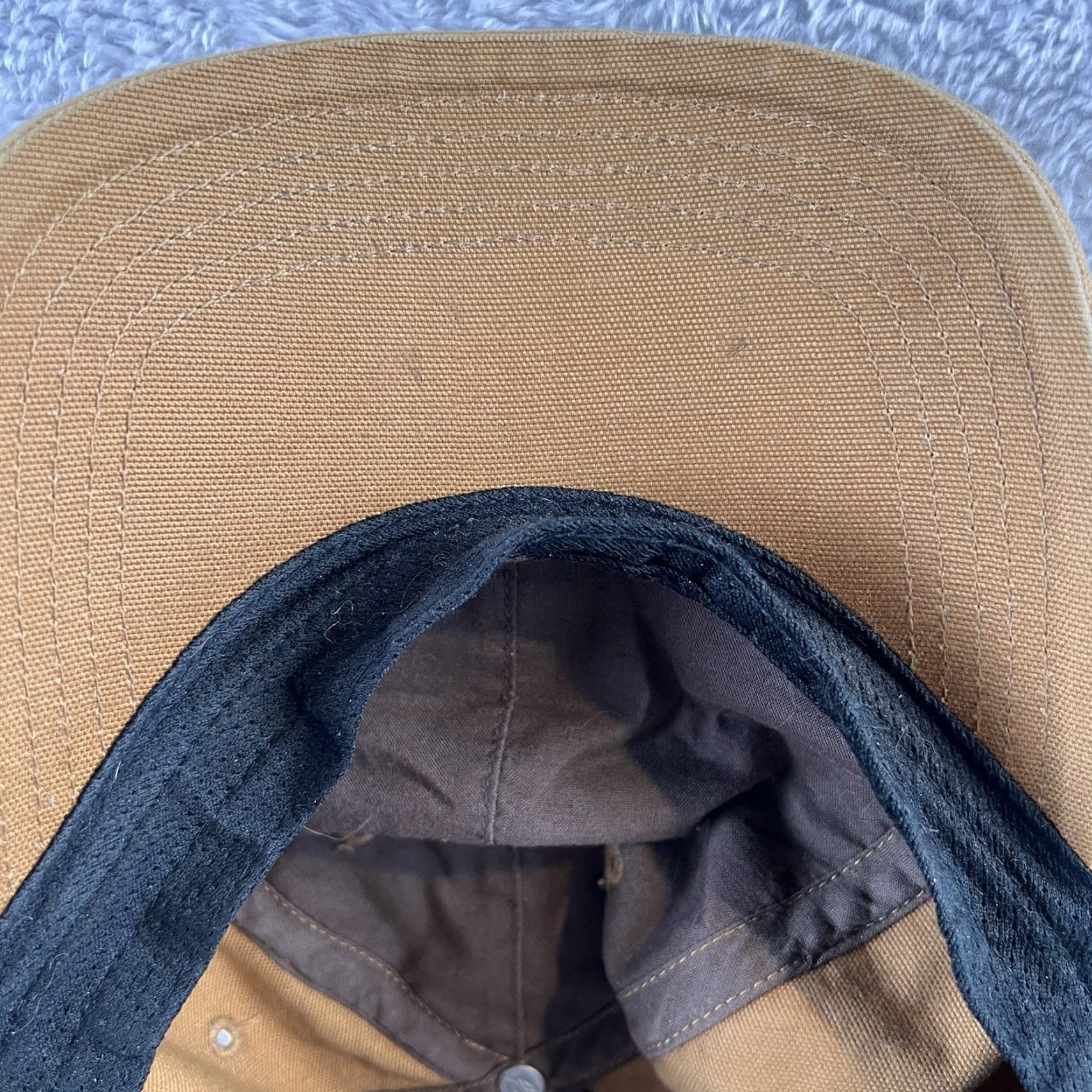 Carhartt Carhartt Odessa Hat One Size Tan Canvas Work Cap Utility Size ONE SIZE - 8 Thumbnail