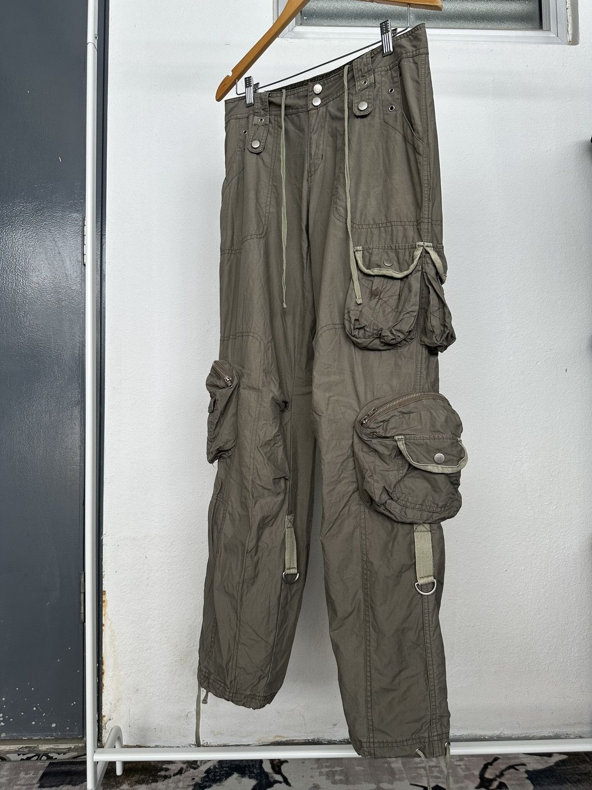 GOA 00's Unbrand cargo 3d bondage pant like GOA Size US 30 / EU 46 - 11 Thumbnail