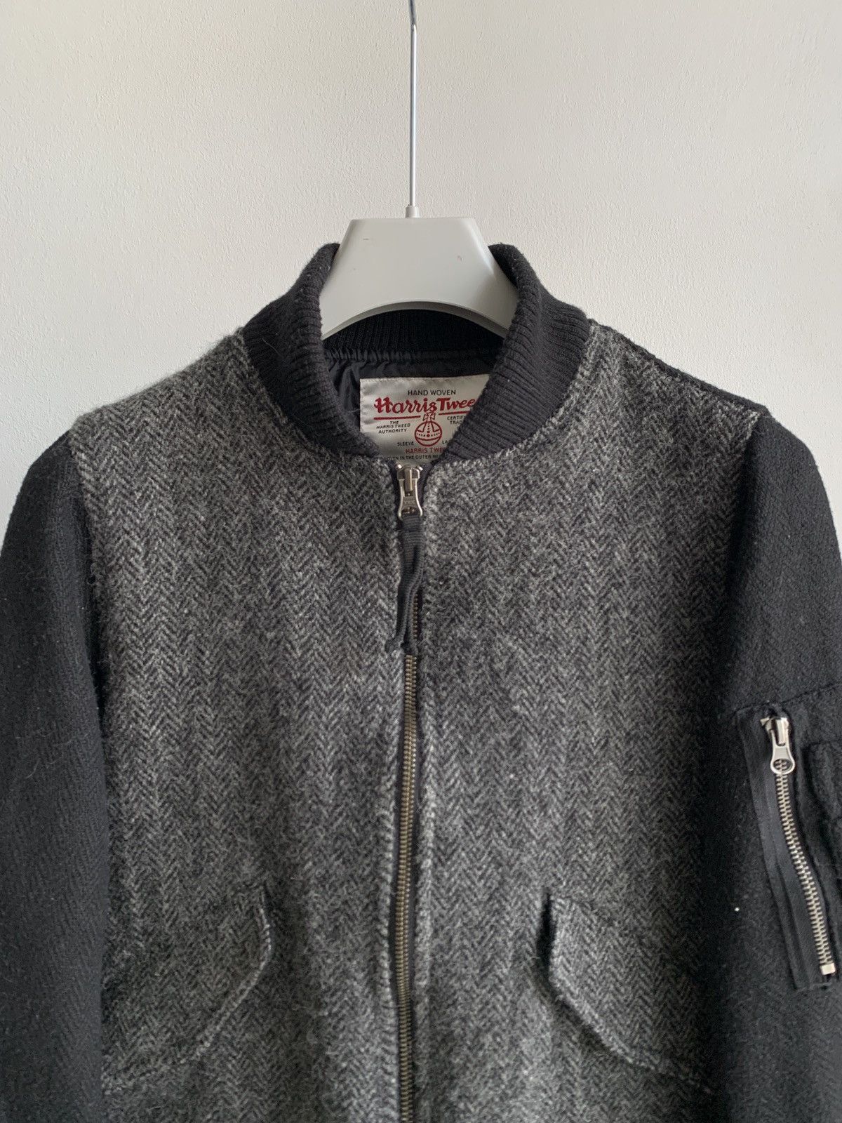Harris Tweed Harris Tweed Type MA-1 Wool Jacket Size US S / EU 44-46 / 1 - 5 Thumbnail
