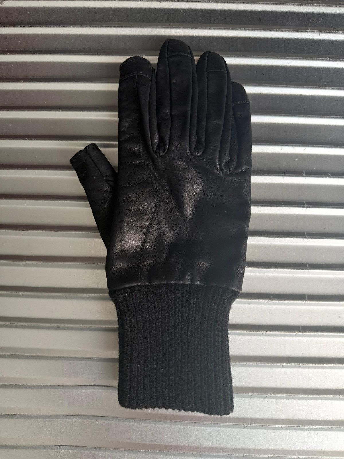 Rick Owens FW23 Luxor learher gloves Size ONE SIZE - 2 Thumbnail