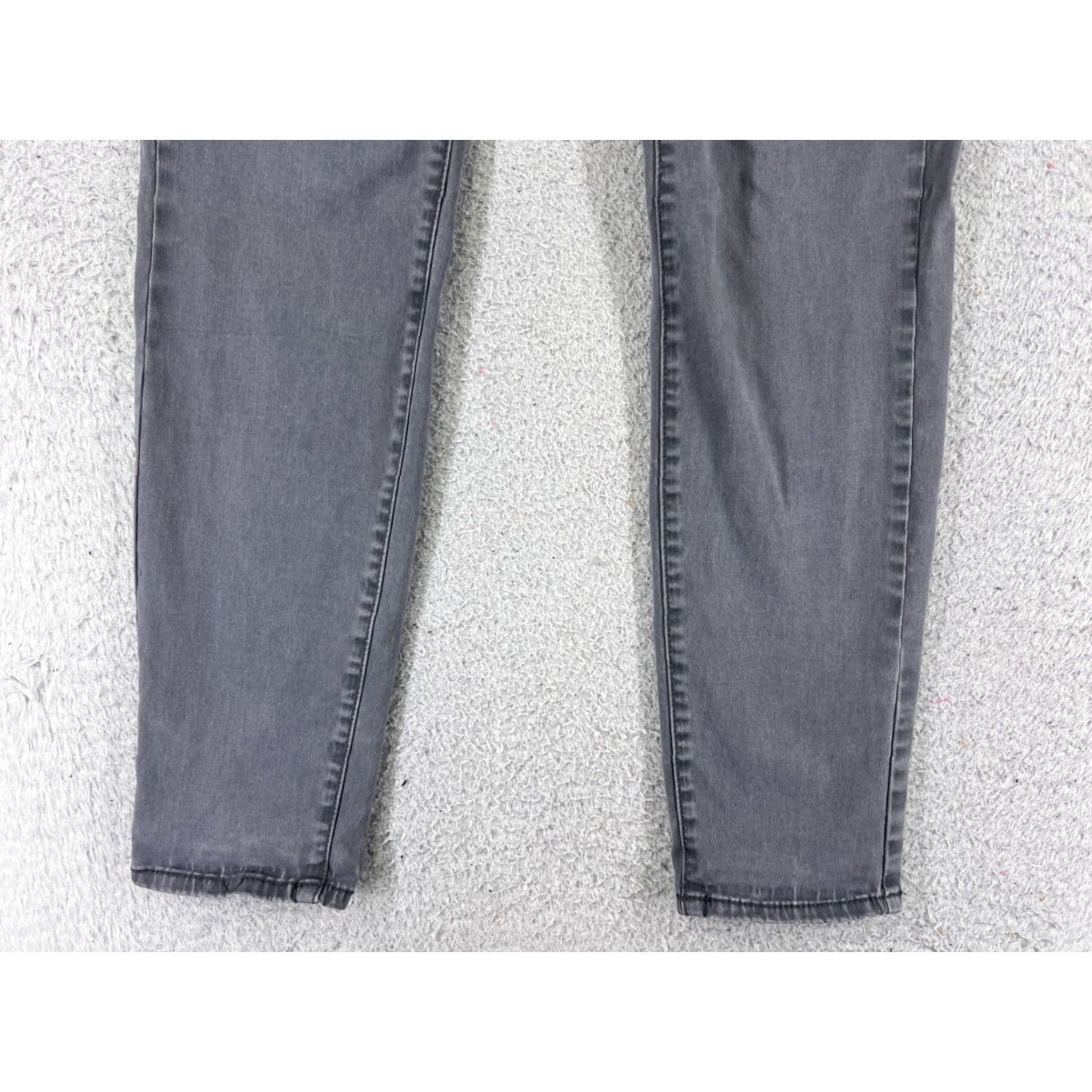 Vintage Sonoma Jeans Womens 10 Gray Skinny Leg Cotton Viscose Blend Stretch 28x27 Casual Slim Denim Modern 90s? Size 32" / US 10 / IT 46 - 2 Thumbnail