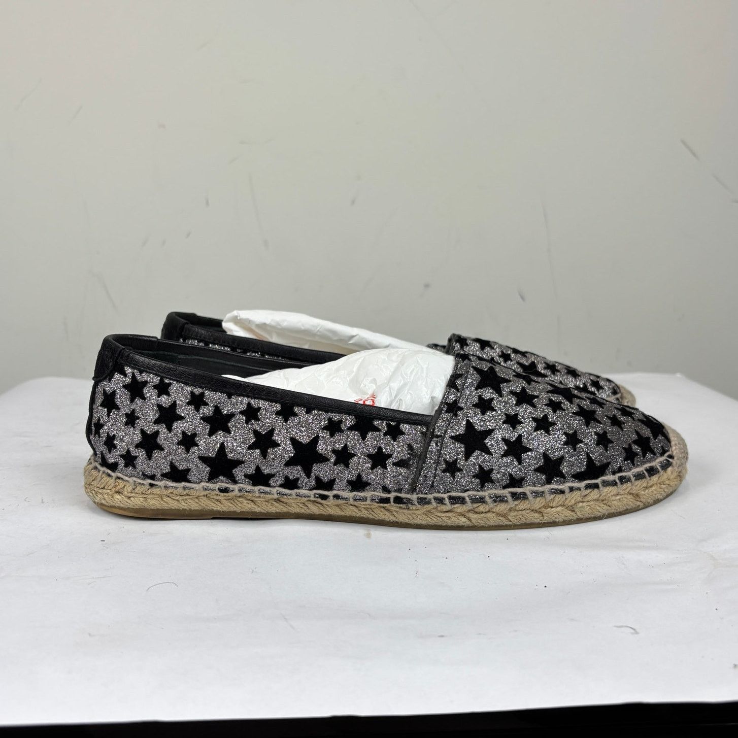 Saint Laurent Paris Saint Laurent Glitter Star Espadrilles Women's 41 US 11 Size US 11 / IT 41 - 3 Thumbnail