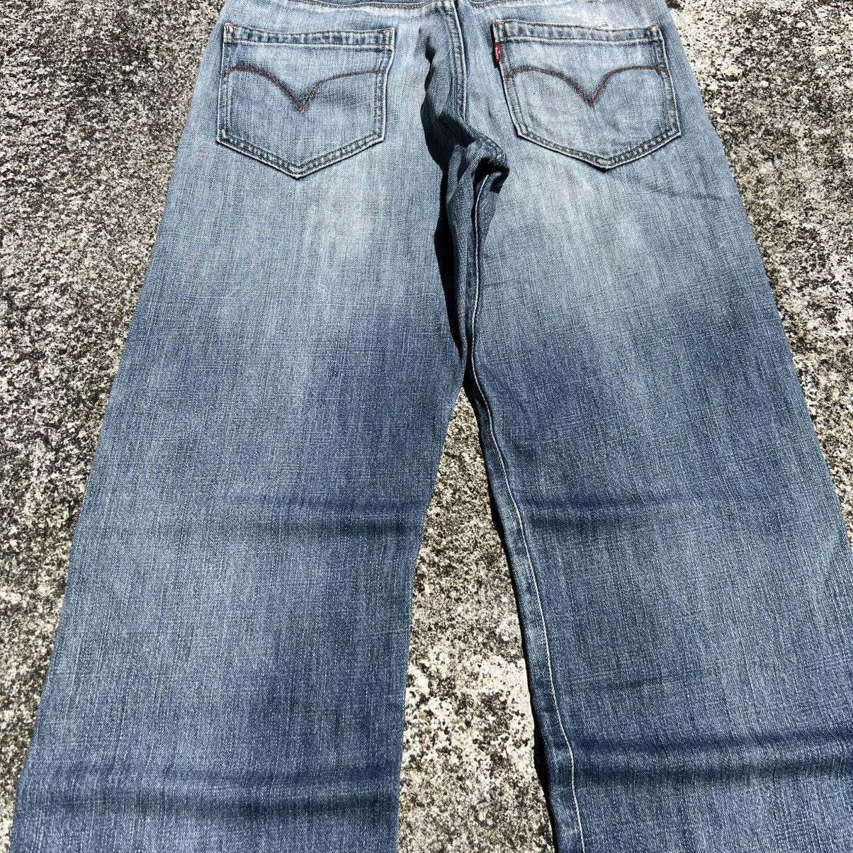 Levi's “LEVIS” 553 DISTRESS ACID WASH JEANS Size US 30 / EU 46 - 17 Thumbnail