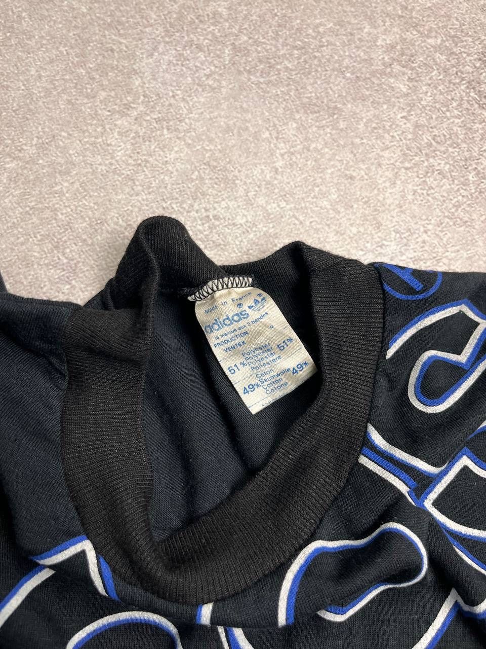 Vintage Vintage 90's Adidas Made In France Heavy Cotton Tank Top M Size US M / EU 48-50 / 2 - 4 Thumbnail