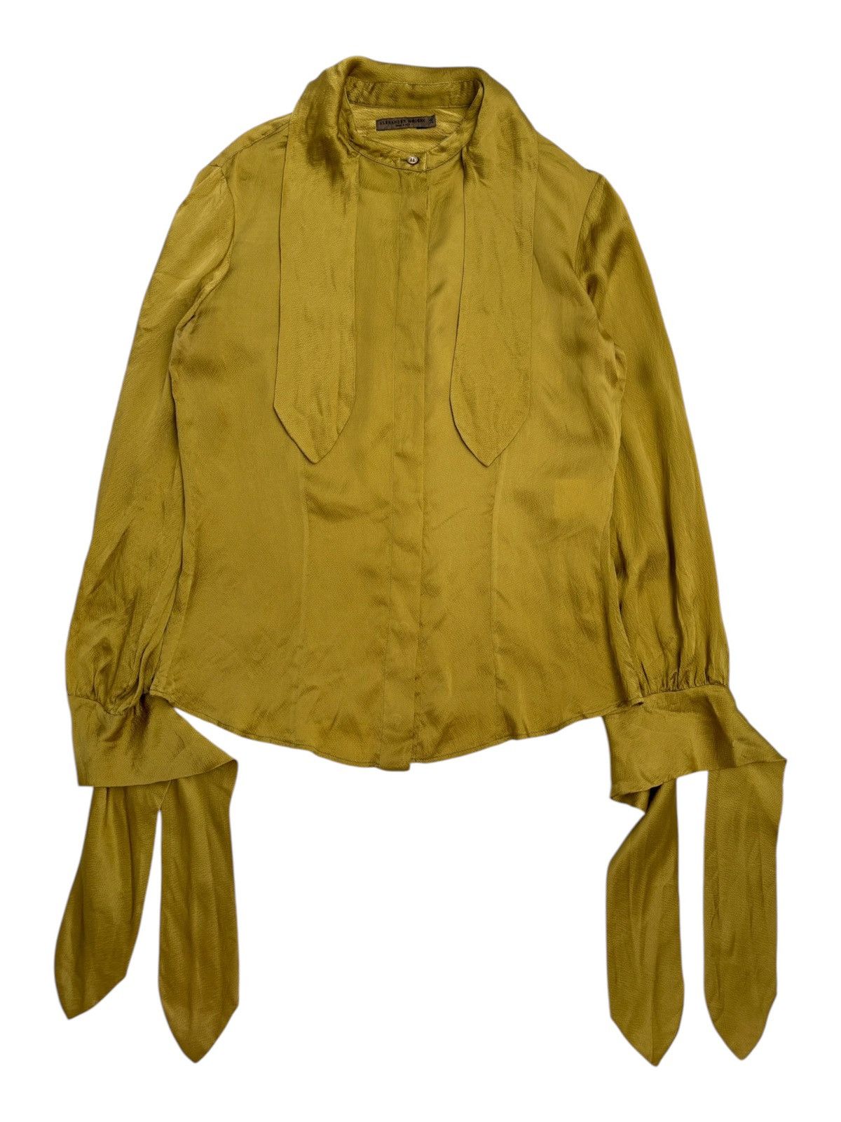 Alexander McQueen AW2009 ‘Horn of Plenty’ Silk Blouse Size XS / US 0-2 / IT 36-38 - 3 Thumbnail