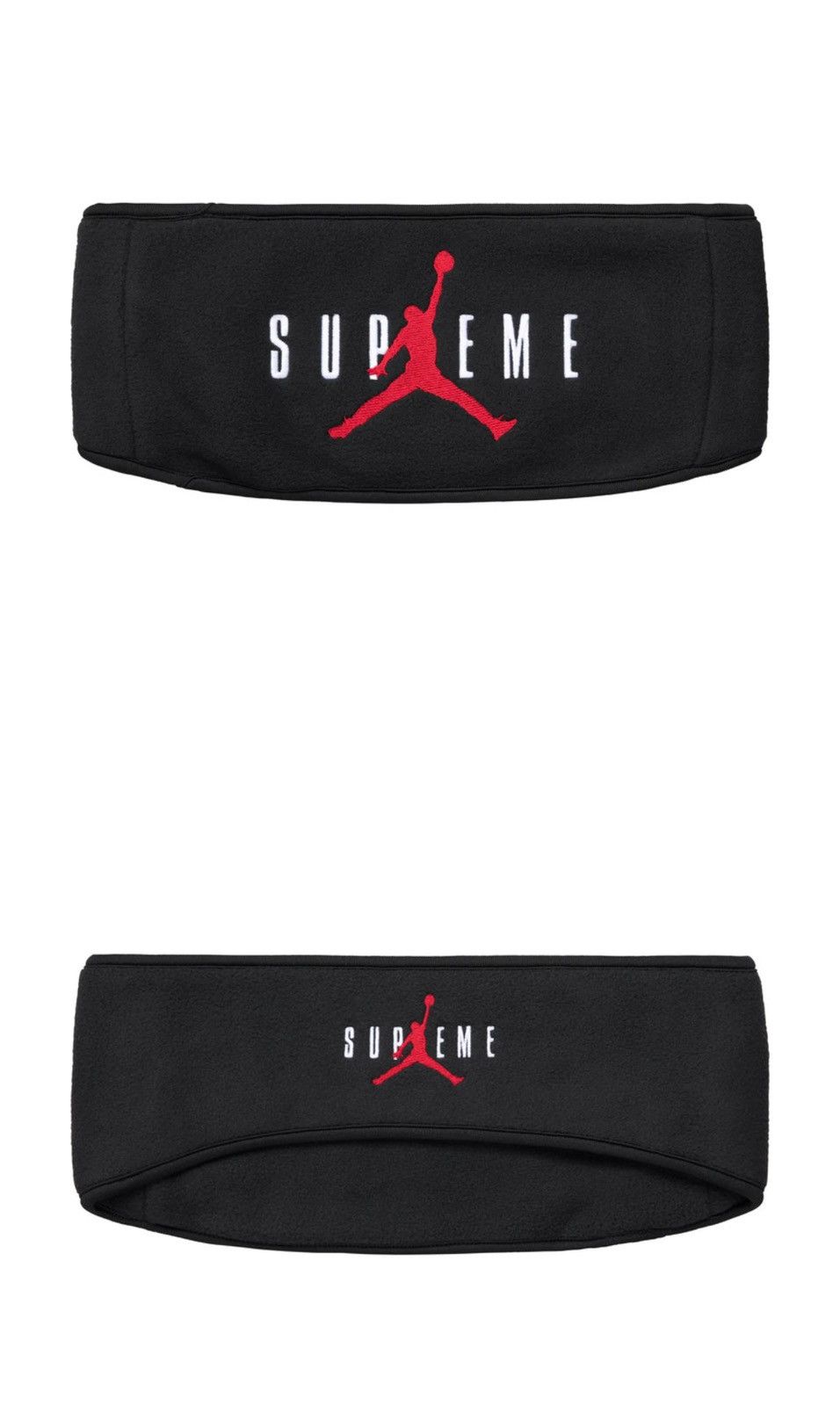 Jordan Brand × Nike × Supreme Supreme x Jordan Polar fleece headband Size ONE SIZE - 2 Thumbnail