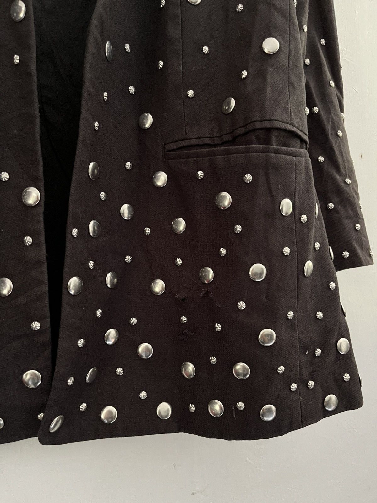 FCUK × French Connection French connection studded destroyed blazer Size M / US 6-8 / IT 42-44 - 4 Thumbnail