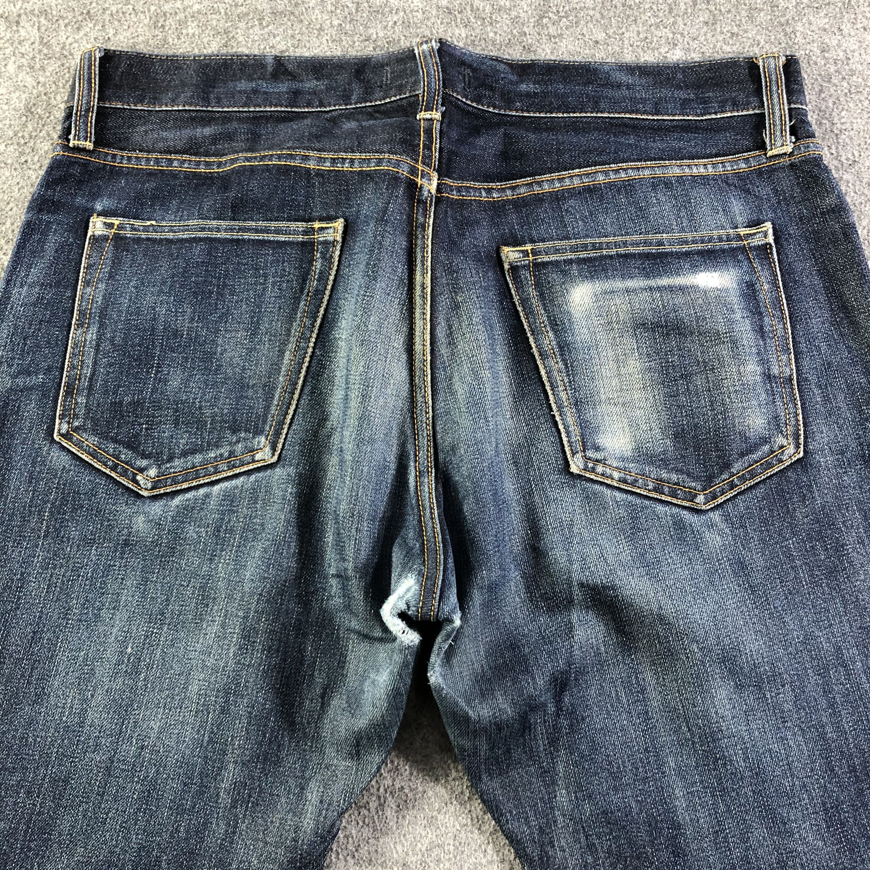 Uniqlo Blue Wash Uniqlo Jeans-J2939 Size US 35 - 4 Thumbnail