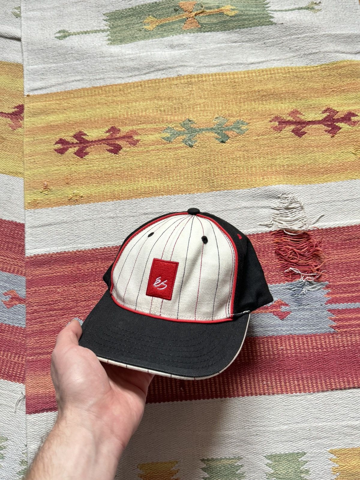 eS Vintage 00’s Es Skateboarding y2k Fitted Cap Size ONE SIZE - 3 Thumbnail