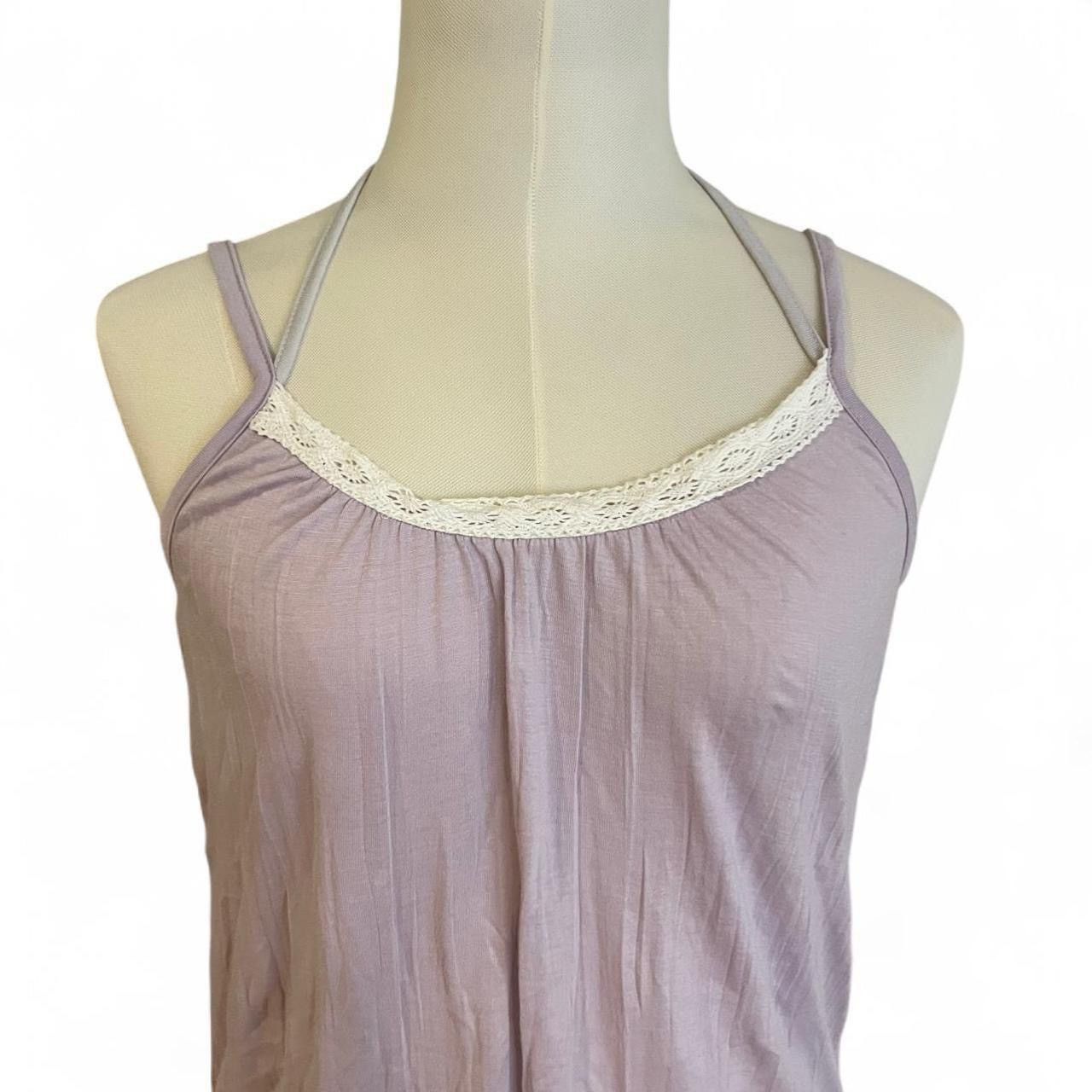 Other Y2k lolita coquette Lilac taro white lace trim halter dress Size M / US 6-8 / IT 42-44 - 4 Thumbnail