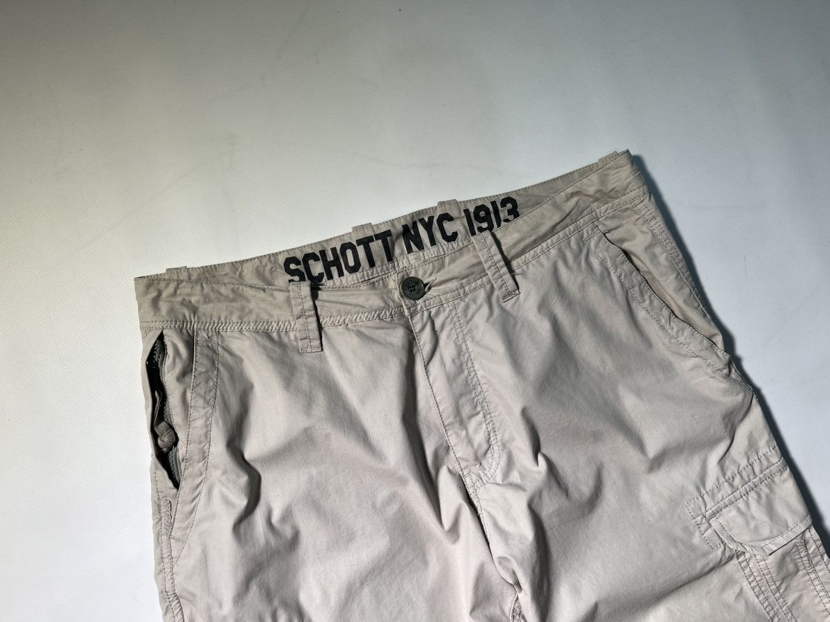 Schott Schott NYC military cargo pant Size US 34 / EU 50 - 2 Thumbnail