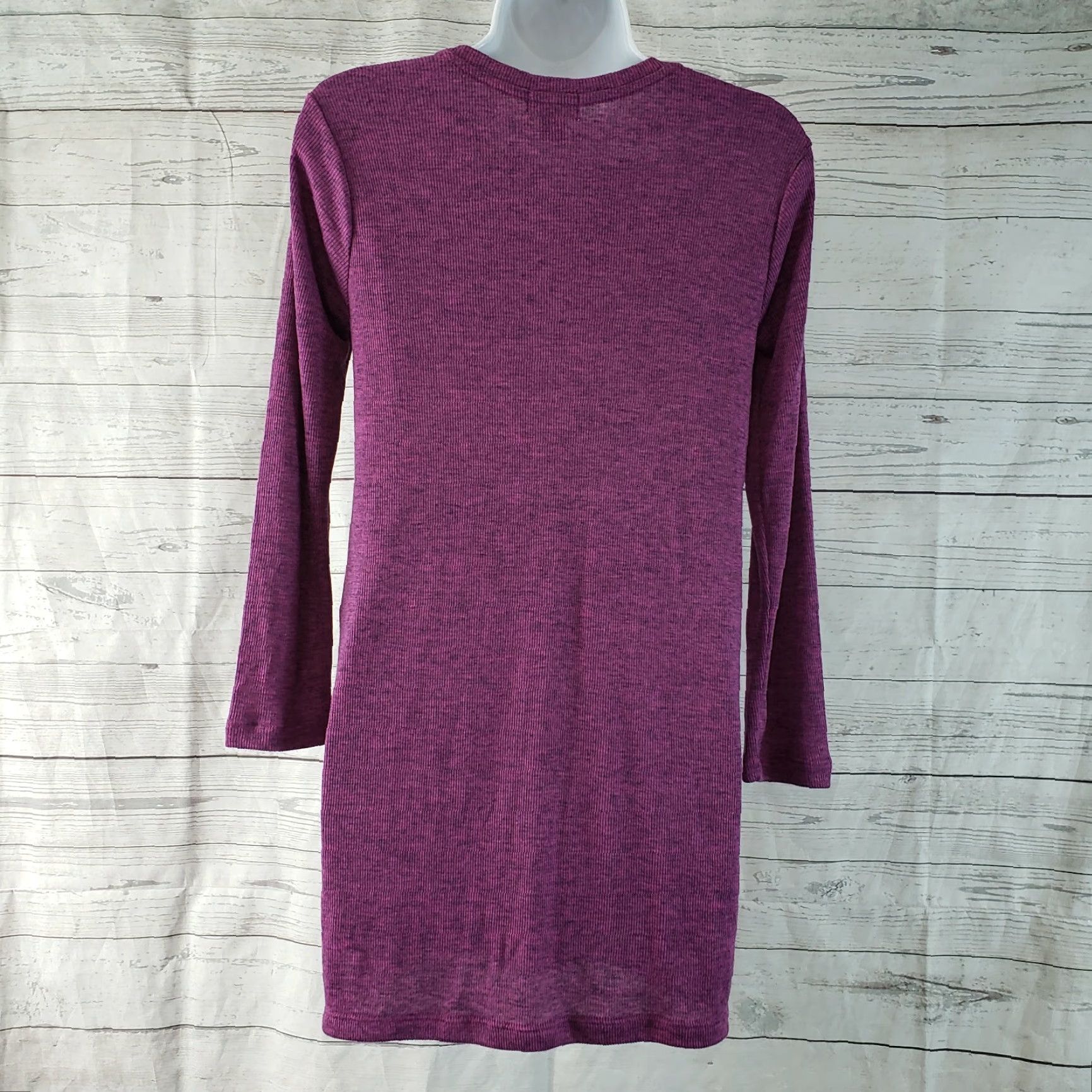 Old Navy Old Navy Womens Tunic Top Small Purple Long Sleeve Shirt Blouse 80% polyester 20% rayon Casual Gift Ready Womens Size S / US 4 / IT 40 - 3 Thumbnail