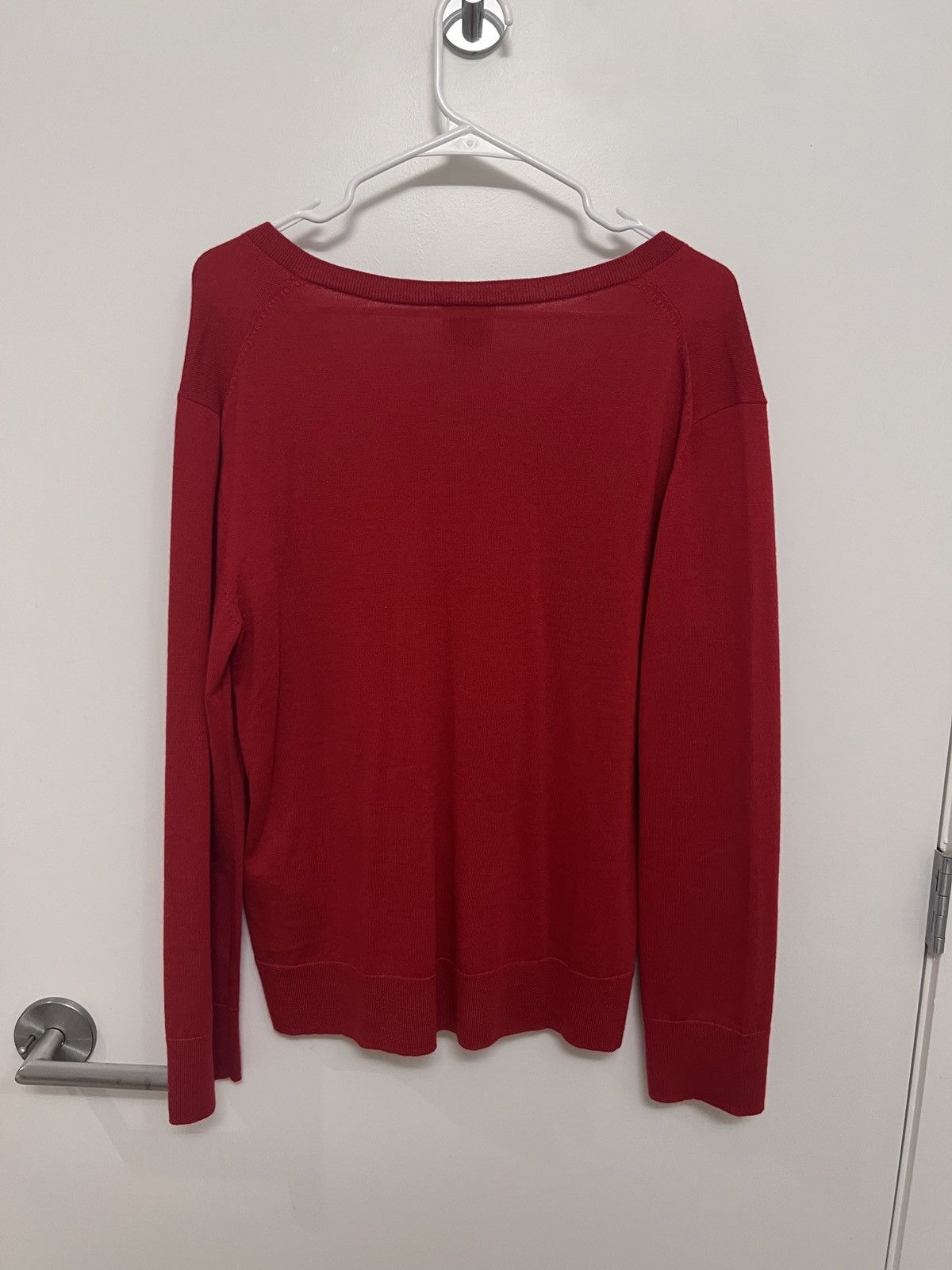 Calvin Klein Calvin Klein Women’s V-Neck Soft Knit Sweater Size M / US 6-8 / IT 42-44 - 4 Thumbnail