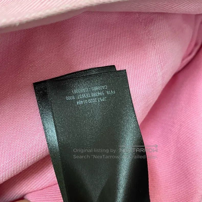 Balenciaga Balenciaga Pink Front Embroidered Jacket Size XXS / US 00 / IT 34 - 8 Thumbnail