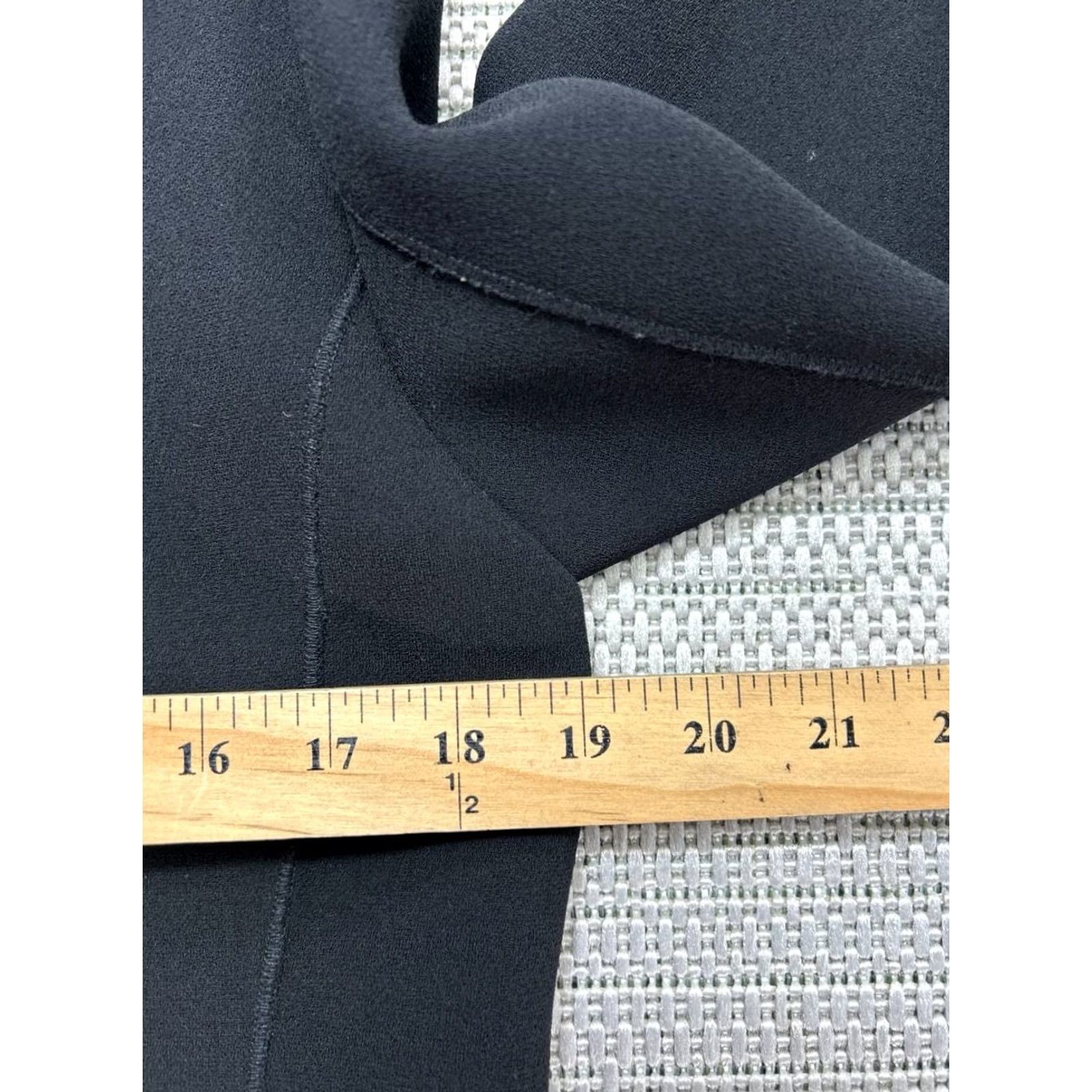 Vintage Lamb Jacket Womens 6 Black Full Zip Jacket Coat Slim 6 Black Full Zip Lamb Womens Jacket Size M / US 6-8 / IT 42-44 - 7 Thumbnail