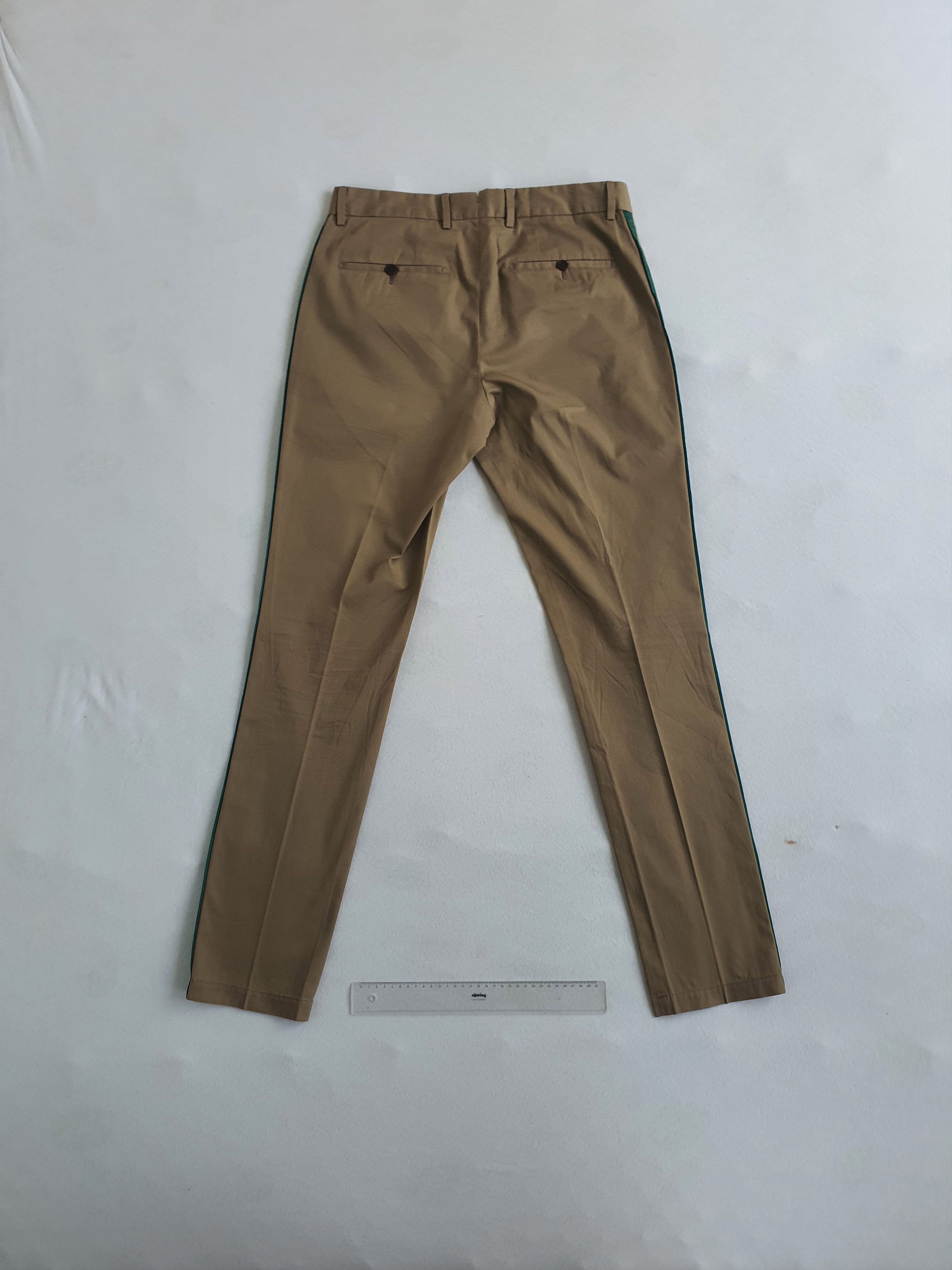Lanvin Lightweight Tailored Trousers w Side Braid (SS 2017) Size US 30 / EU 46 - 2 Thumbnail