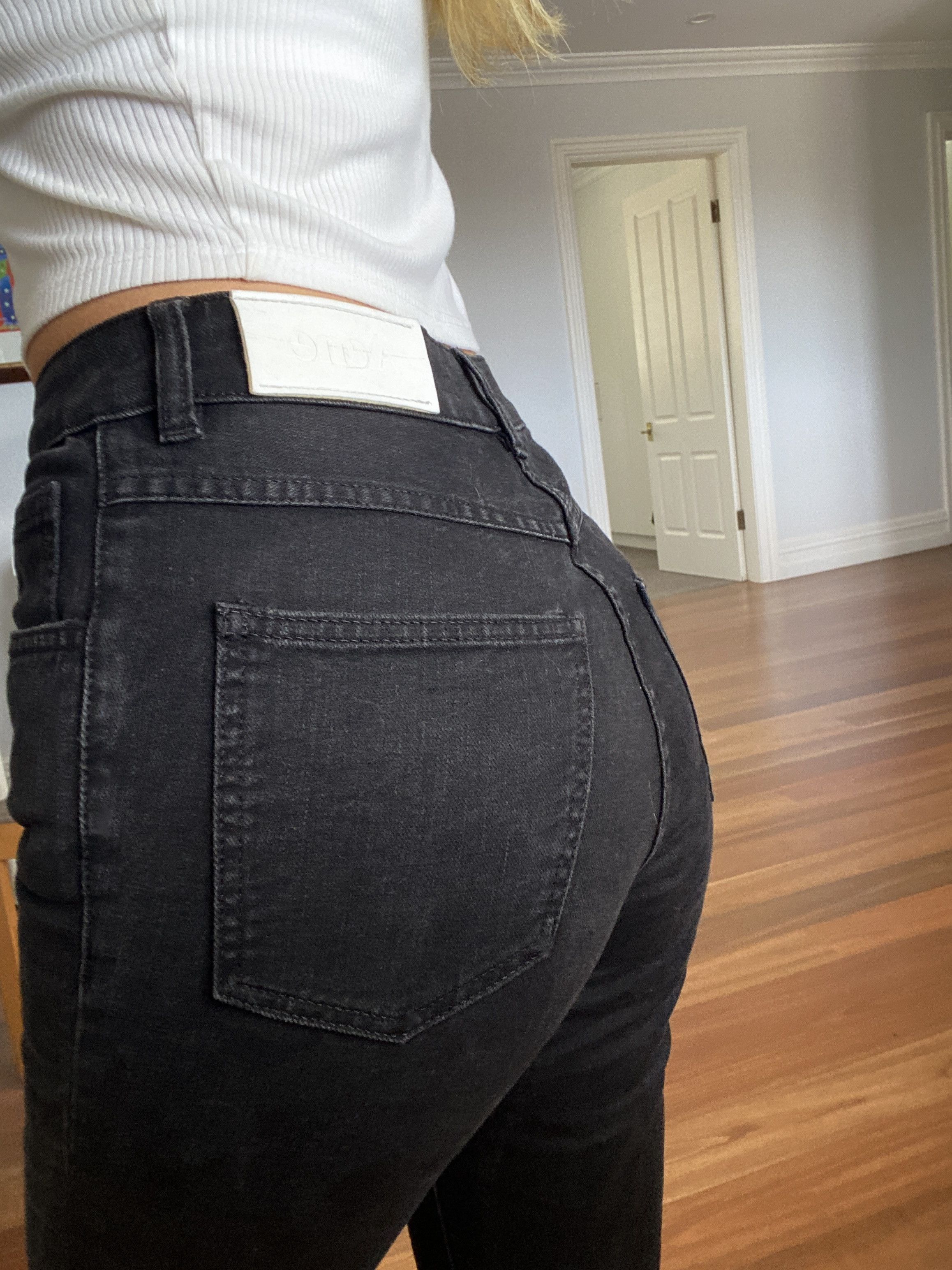 Acne Studios High Waisted Jeans Slim Size 28" / US 6 / IT 42 - 10 Thumbnail