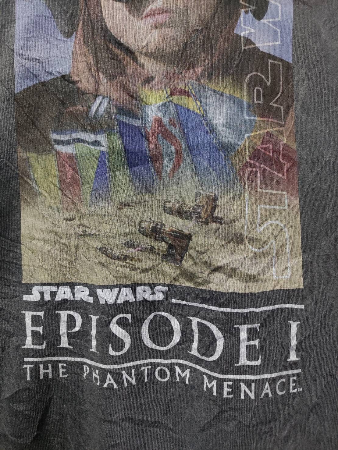 Star Wars Vtg 00's Star Wars Episode I: The Phantom Menace Movie Promo Size US L / EU 52-54 / 3 - 4 Thumbnail