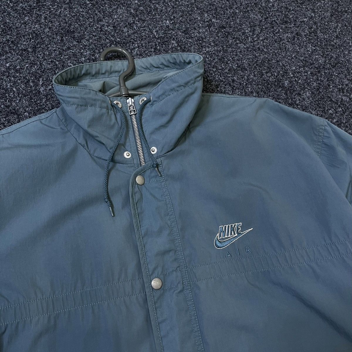 Nike Vintage Nike AIR Nylon Zip Jacket Windbreaker Size US L / EU 52-54 / 3 - 4 Thumbnail