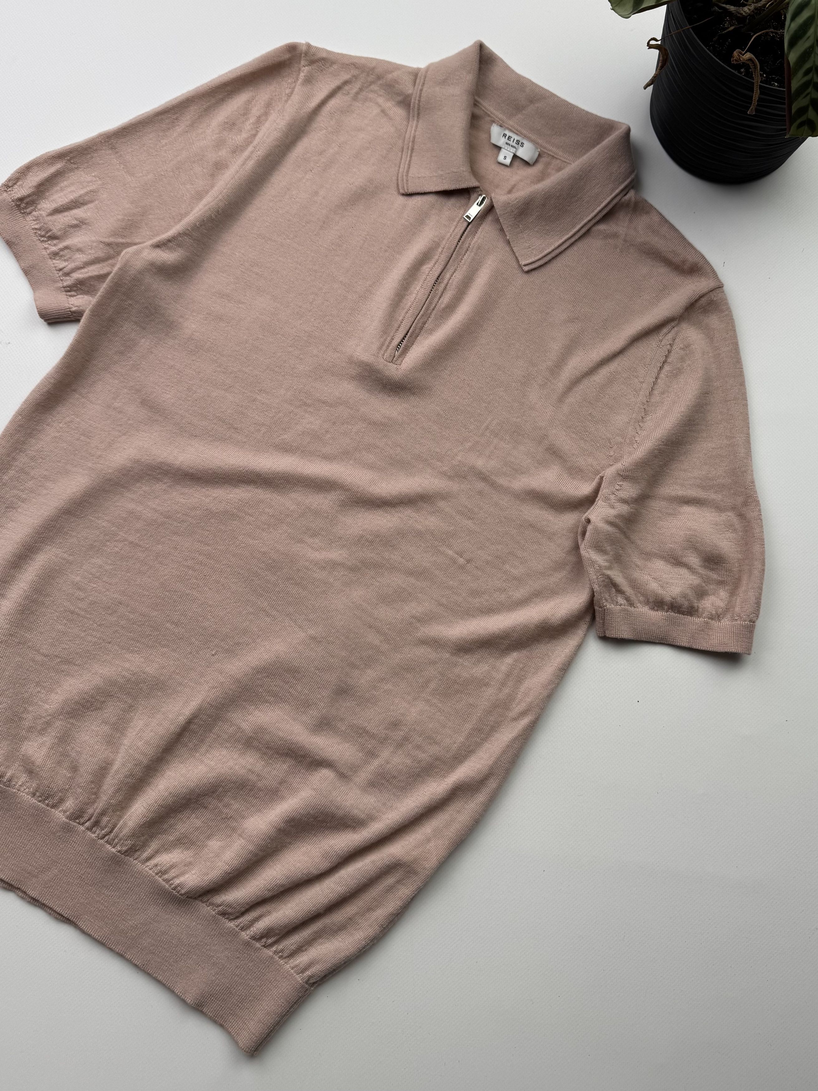 Reiss Reiss Wool Polo T-Shirt (145) Size US S / EU 44-46 / 1 - 3 Thumbnail